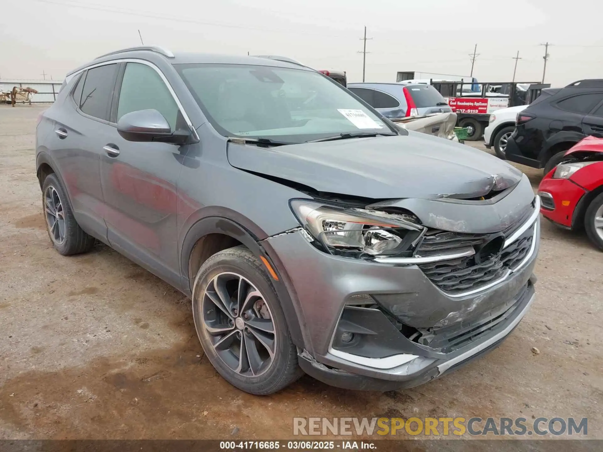 1 fotografías del automóvil dañado KL4MMDSL2MB159904 BUICK ENCORE GX 2021
