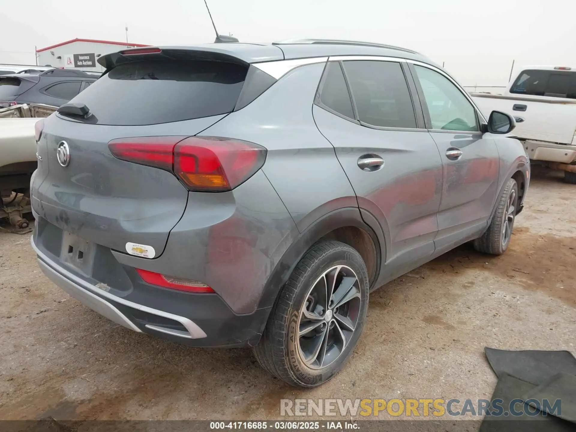 4 fotografías del automóvil dañado KL4MMDSL2MB159904 BUICK ENCORE GX 2021