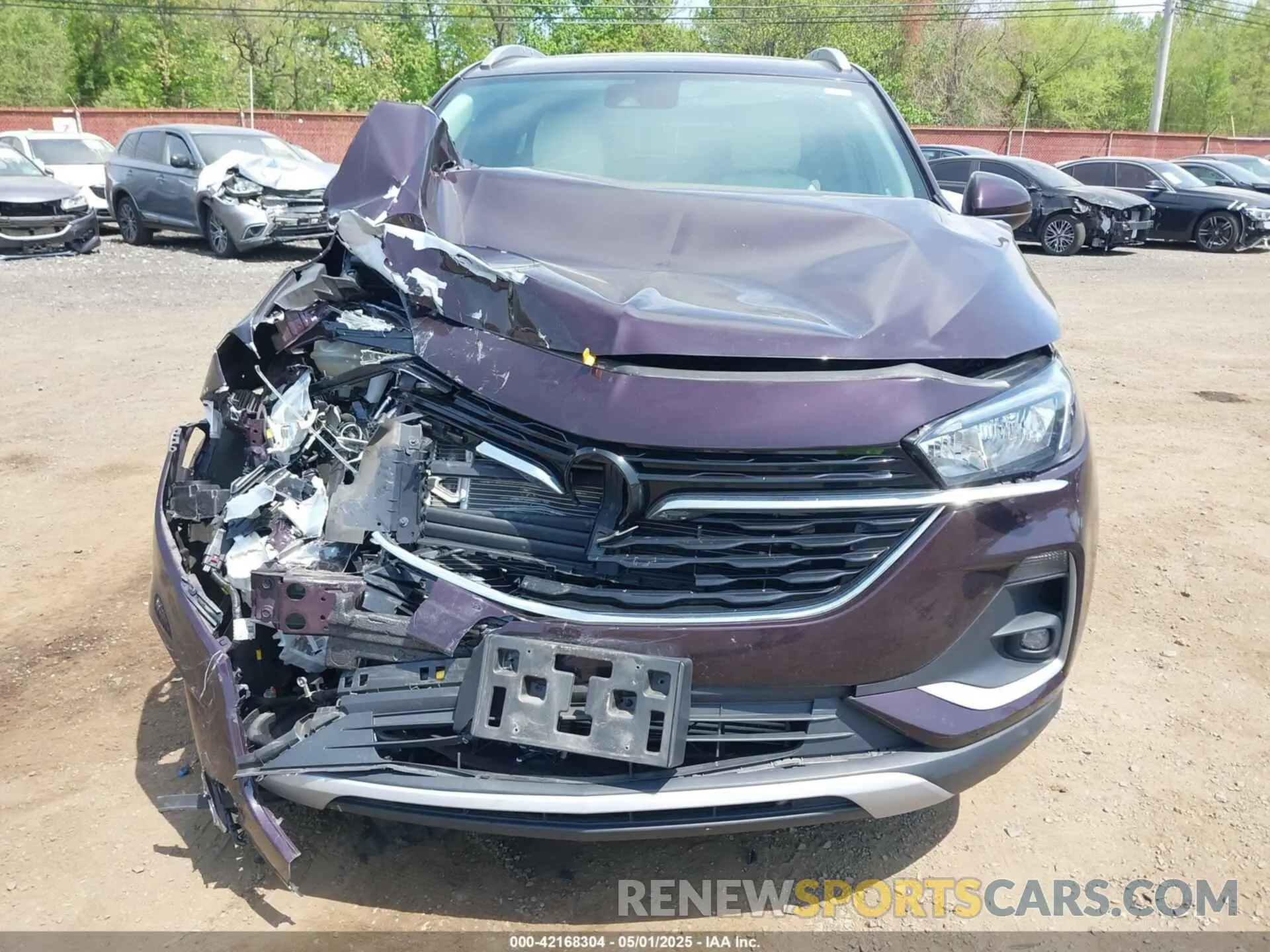 12 fotografías del automóvil dañado KL4MMDSL3MB090477 BUICK ENCORE GX 2021