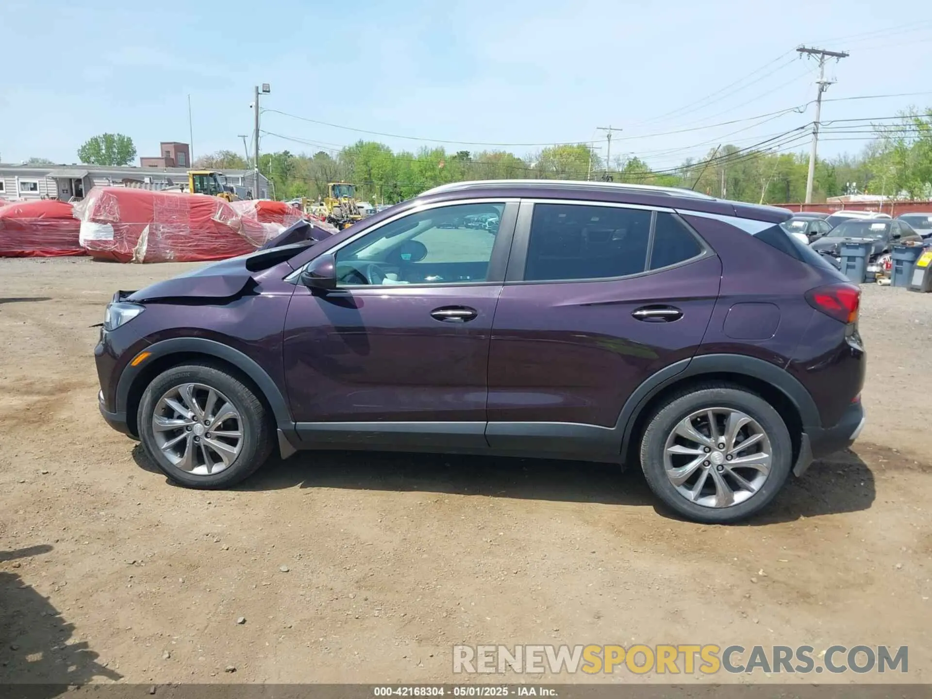 14 fotografías del automóvil dañado KL4MMDSL3MB090477 BUICK ENCORE GX 2021