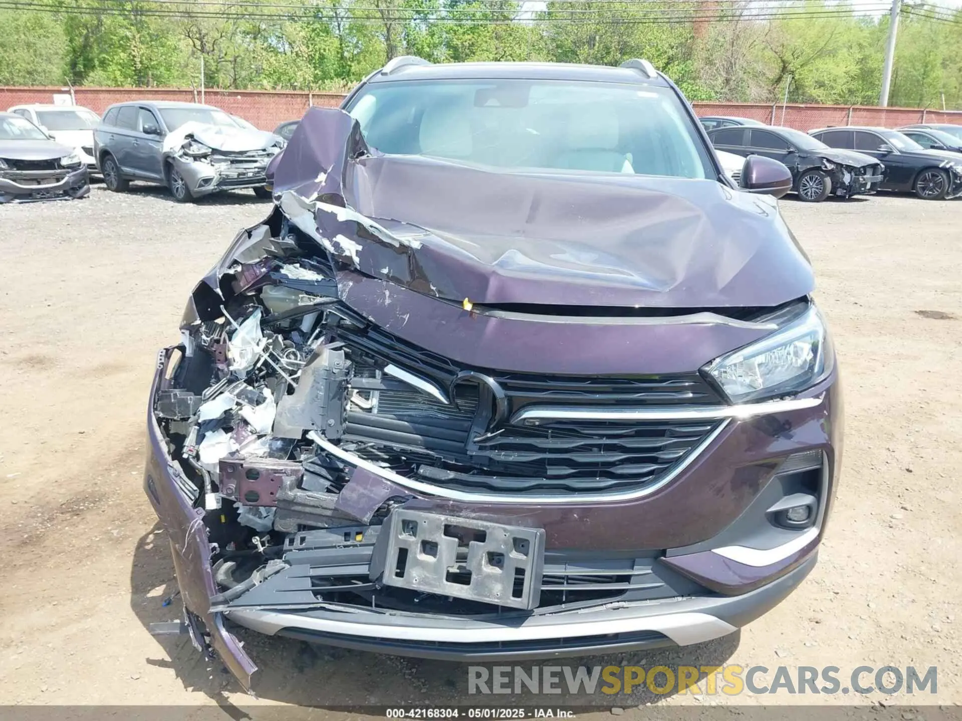 17 fotografías del automóvil dañado KL4MMDSL3MB090477 BUICK ENCORE GX 2021