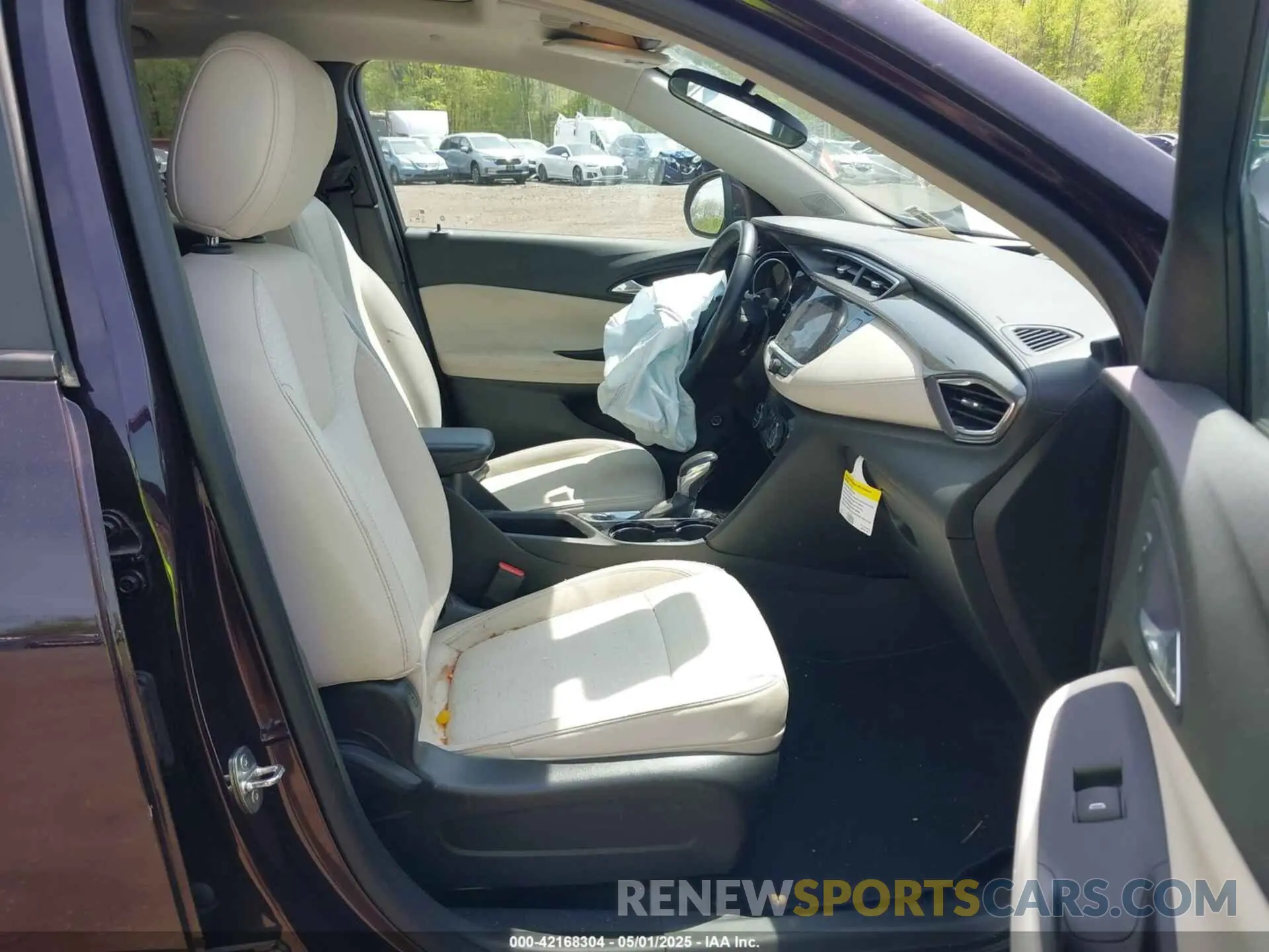 5 fotografías del automóvil dañado KL4MMDSL3MB090477 BUICK ENCORE GX 2021
