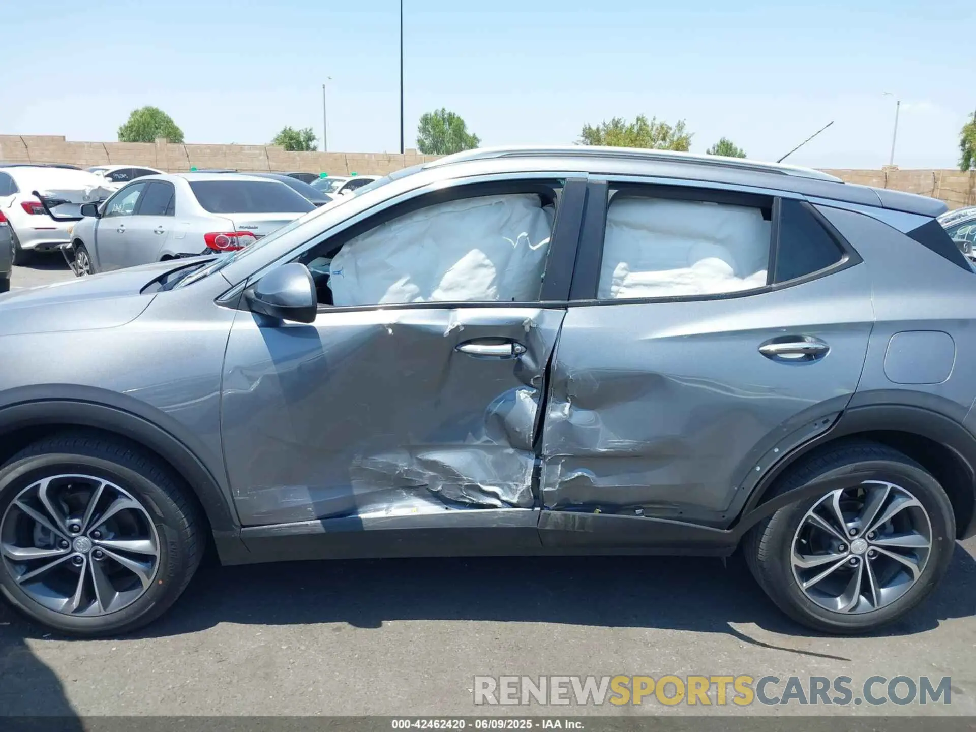 14 fotografías del automóvil dañado KL4MMDSL7MB168288 BUICK ENCORE GX 2021
