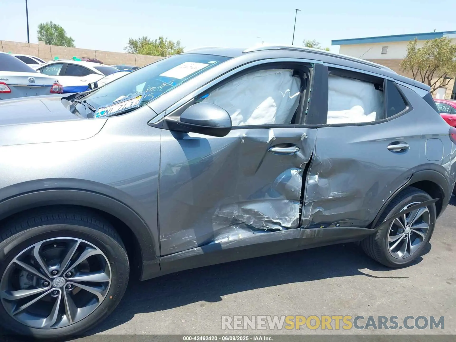 6 fotografías del automóvil dañado KL4MMDSL7MB168288 BUICK ENCORE GX 2021