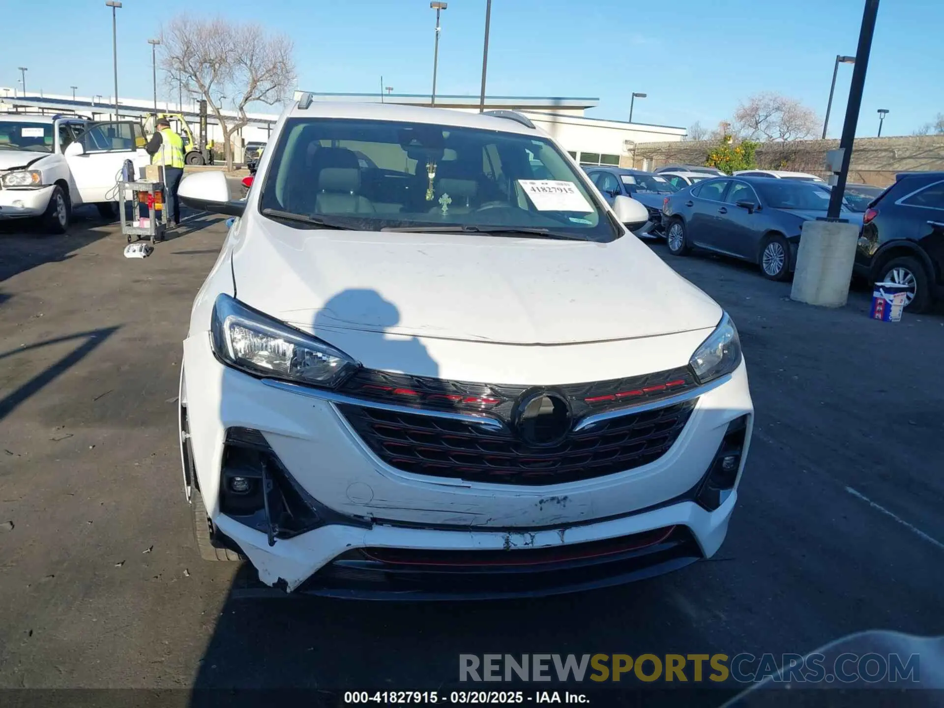 13 fotografías del automóvil dañado KL4MMDSL7MB178612 BUICK ENCORE GX 2021