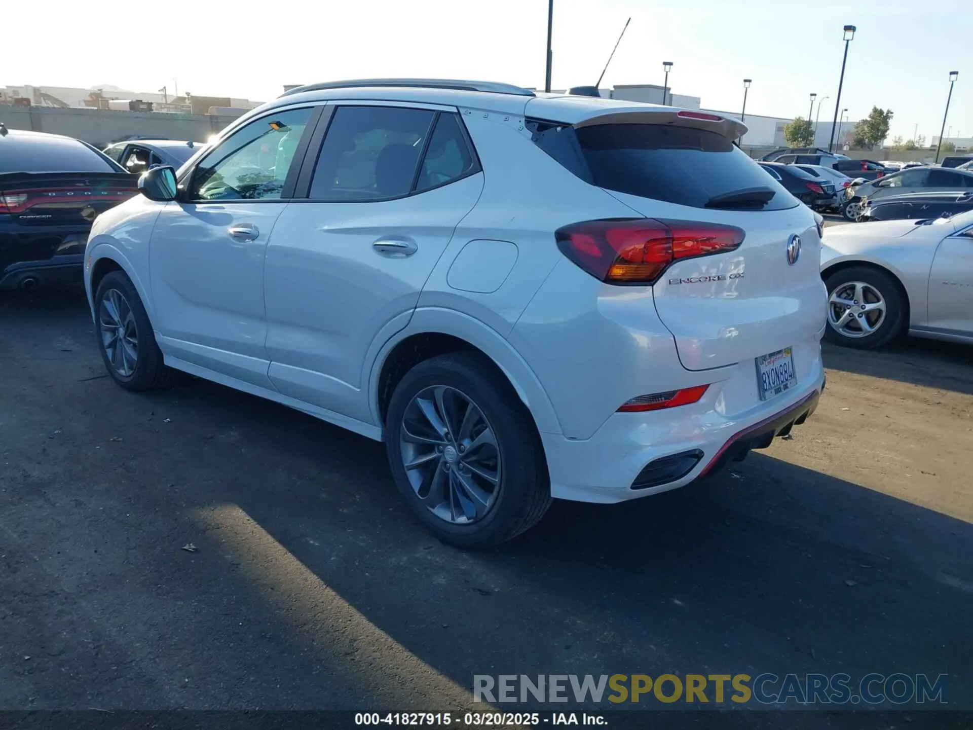 3 fotografías del automóvil dañado KL4MMDSL7MB178612 BUICK ENCORE GX 2021