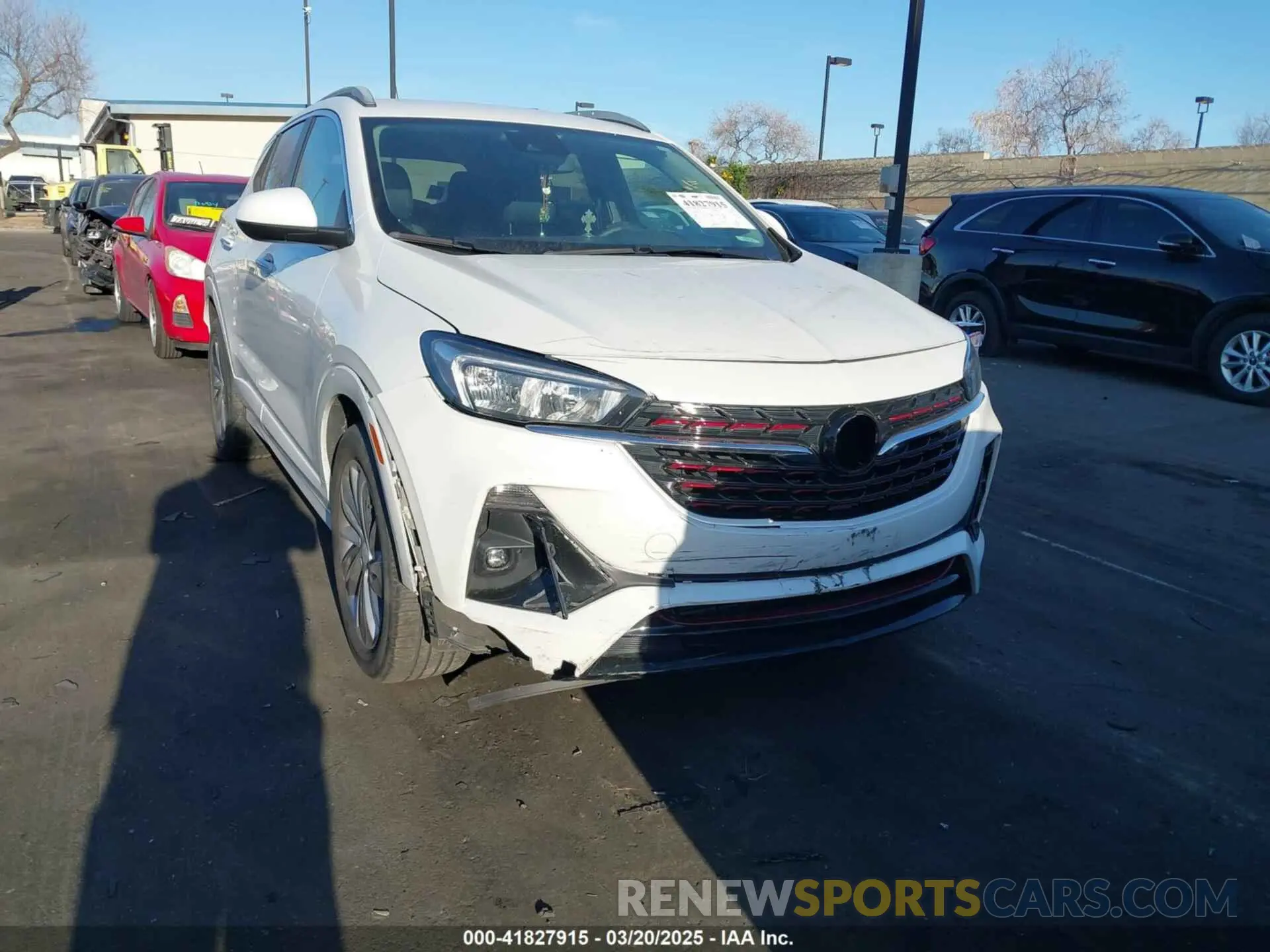 6 fotografías del automóvil dañado KL4MMDSL7MB178612 BUICK ENCORE GX 2021