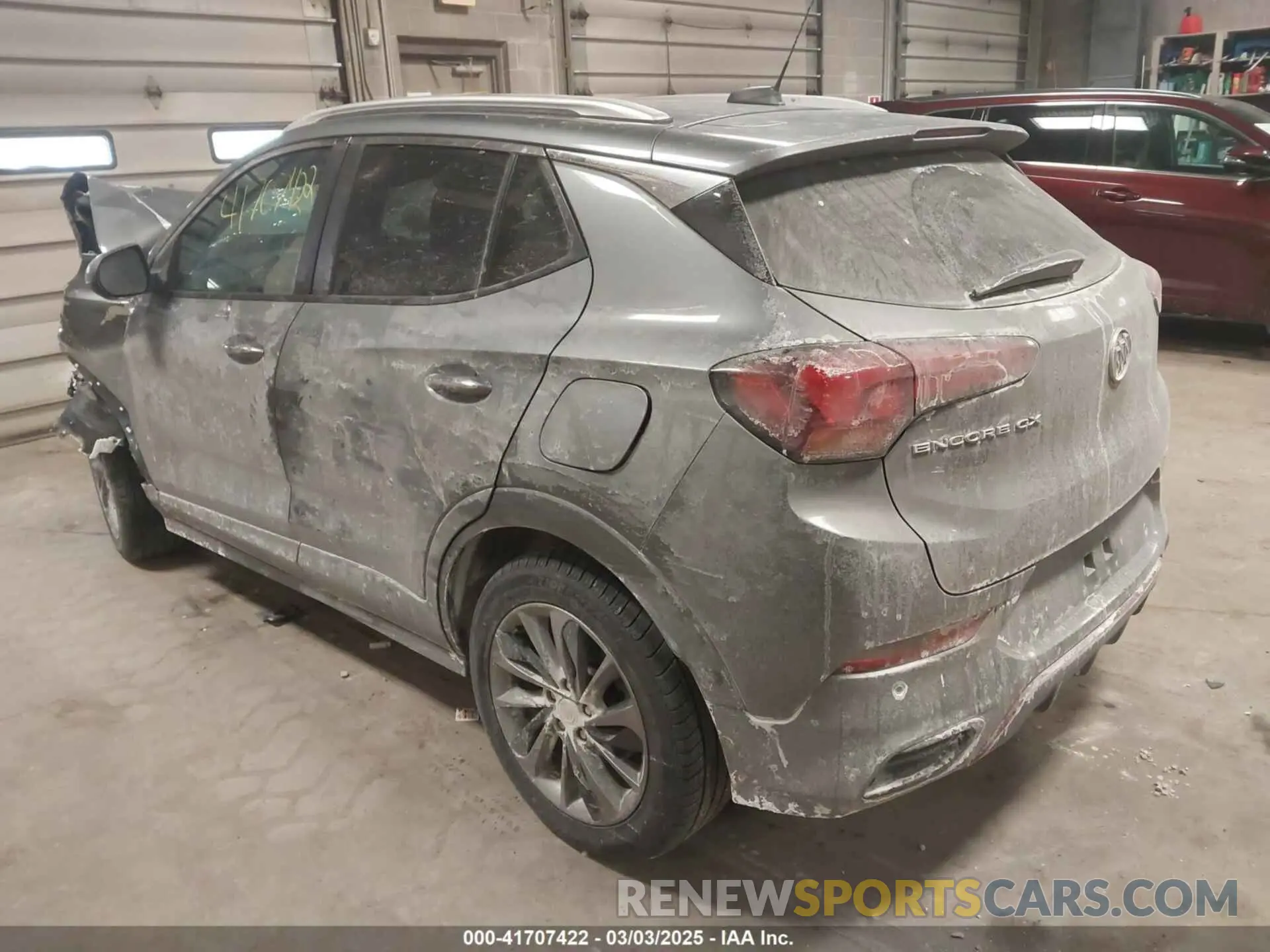 3 fotografías del automóvil dañado KL4MMDSL9MB169877 BUICK ENCORE GX 2021