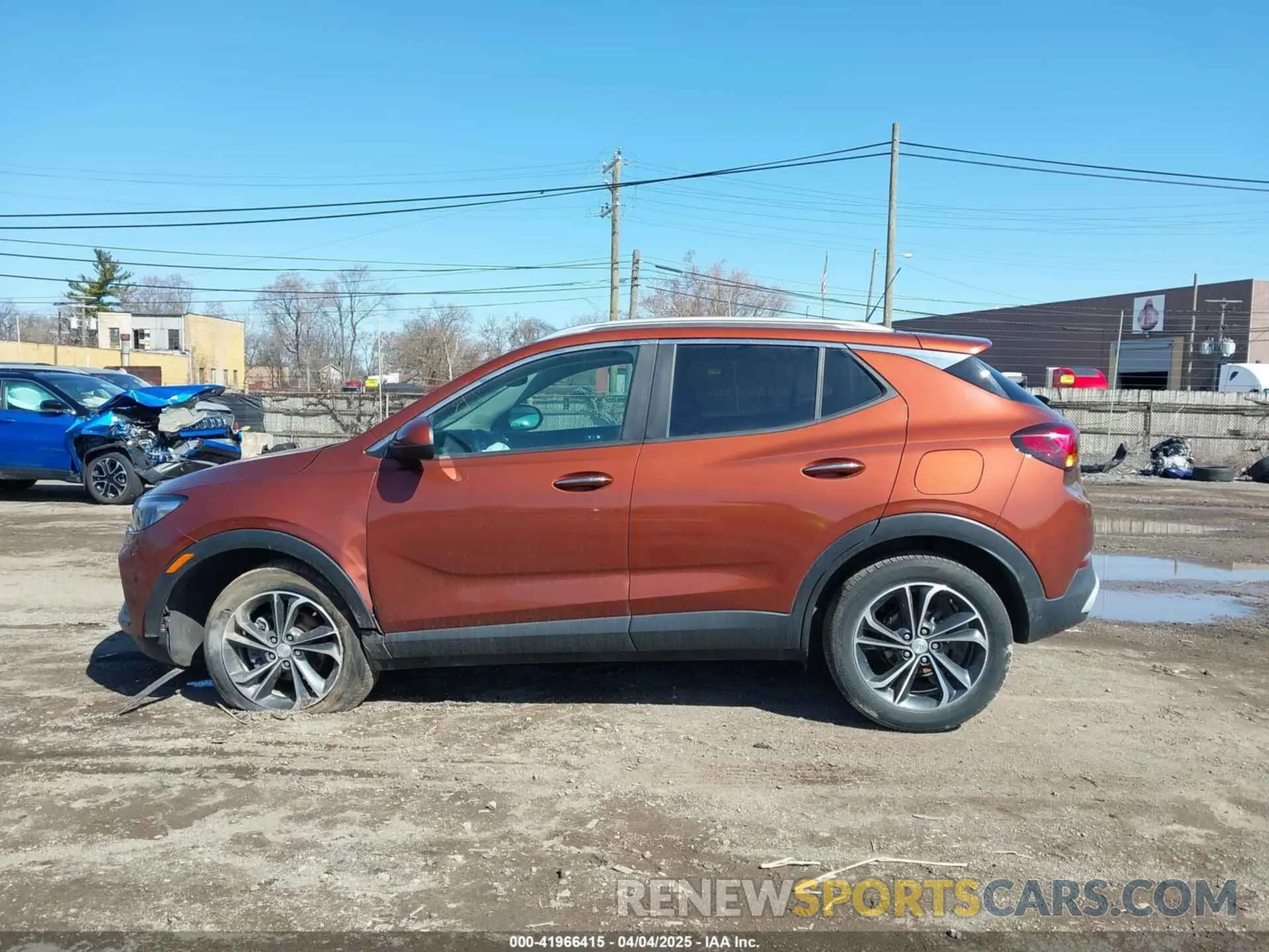14 fotografías del automóvil dañado KL4MMDSLXMB066791 BUICK ENCORE GX 2021