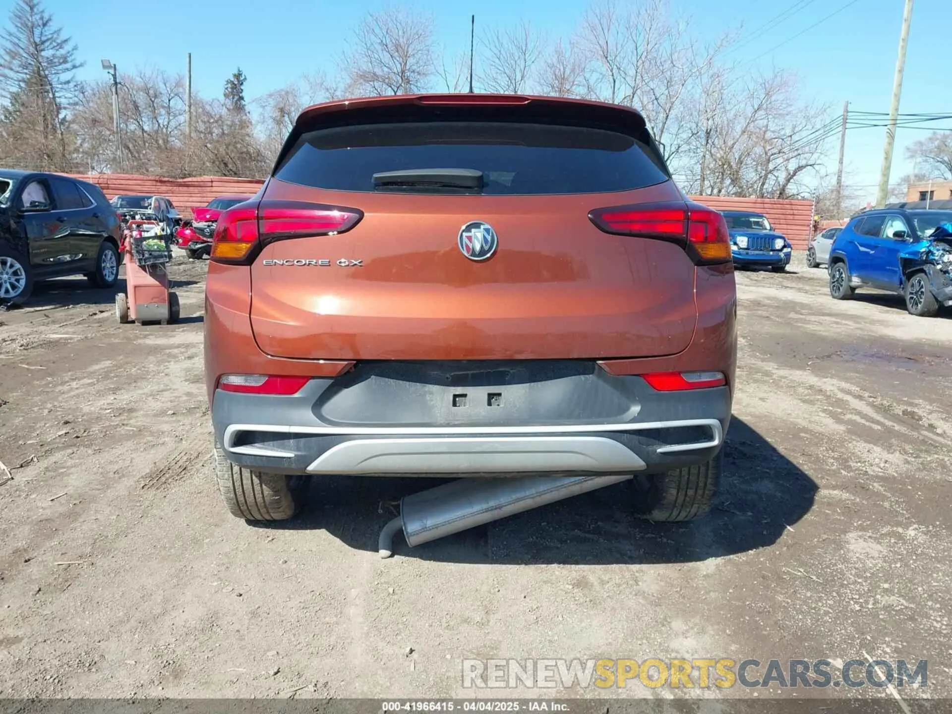 16 fotografías del automóvil dañado KL4MMDSLXMB066791 BUICK ENCORE GX 2021