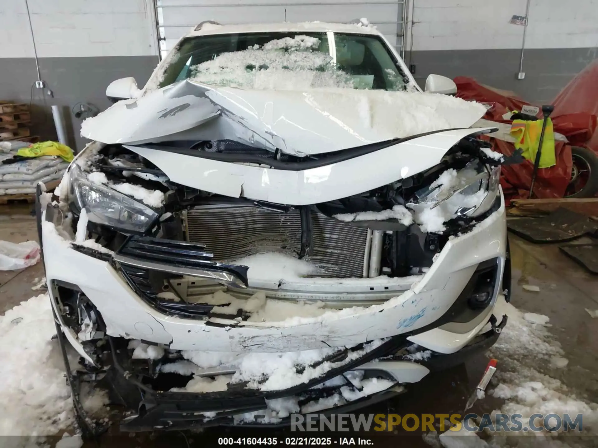 12 fotografías del automóvil dañado KL4MMESL1MB075823 BUICK ENCORE GX 2021