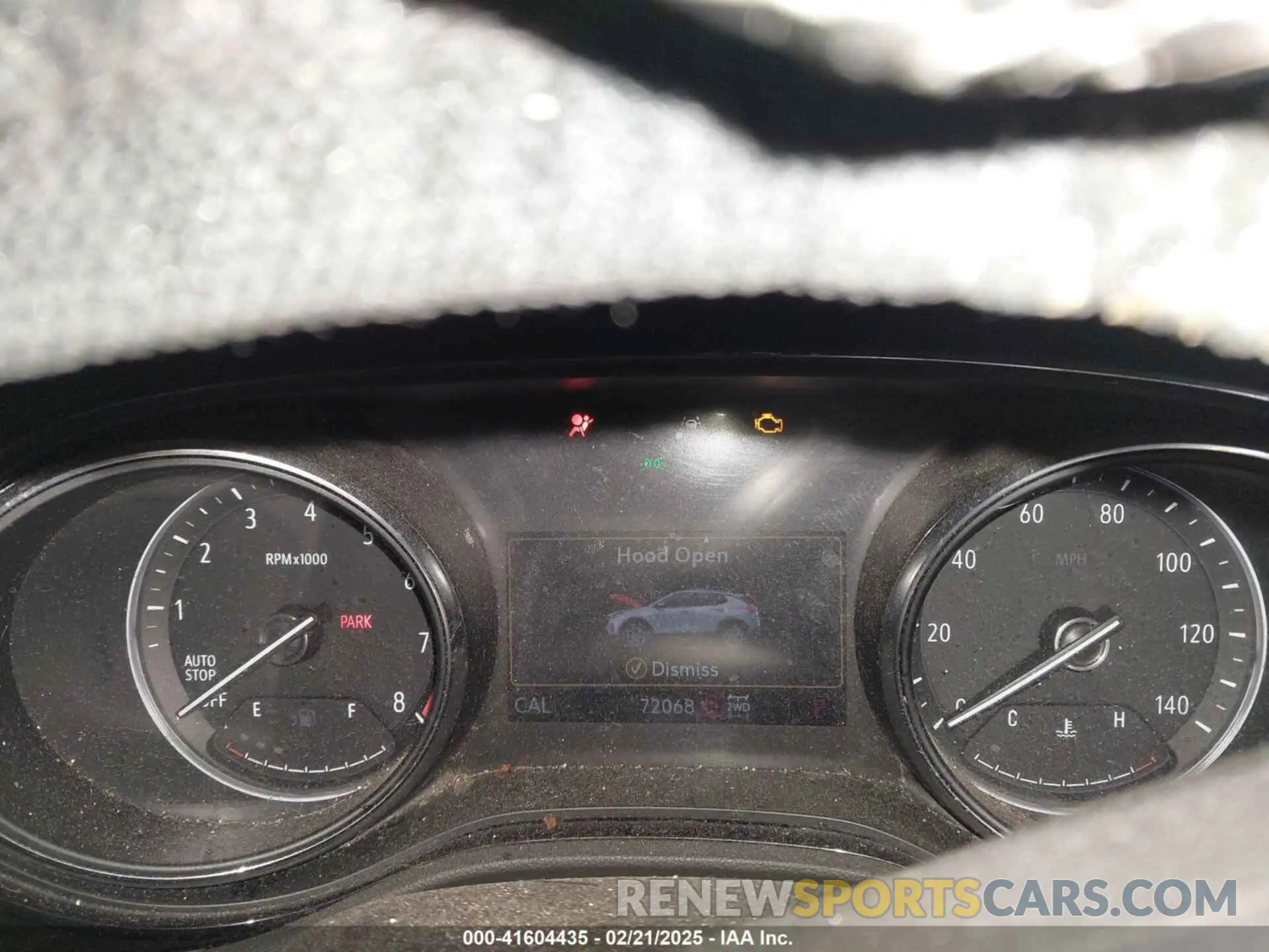 7 fotografías del automóvil dañado KL4MMESL1MB075823 BUICK ENCORE GX 2021