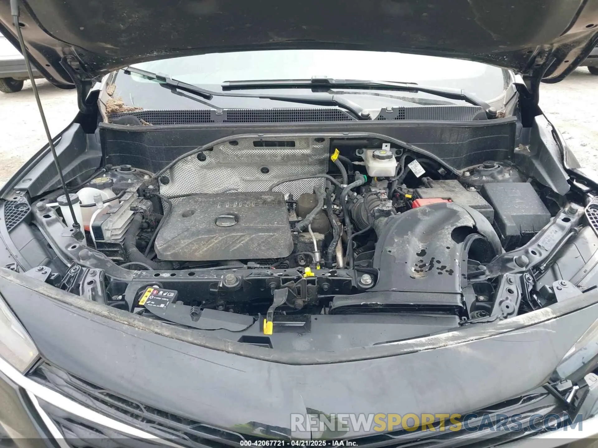 10 fotografías del automóvil dañado KL4MMESL1MB111199 BUICK ENCORE GX 2021