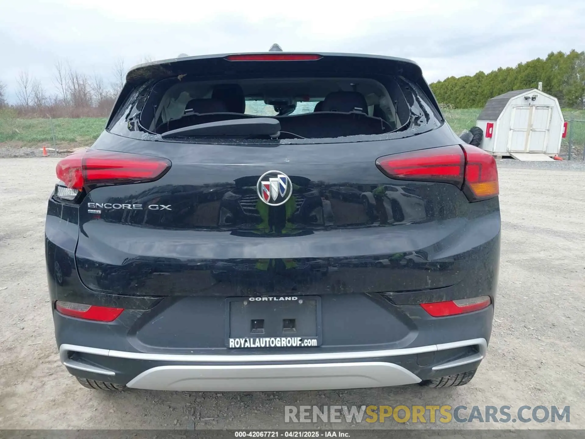 16 fotografías del automóvil dañado KL4MMESL1MB111199 BUICK ENCORE GX 2021