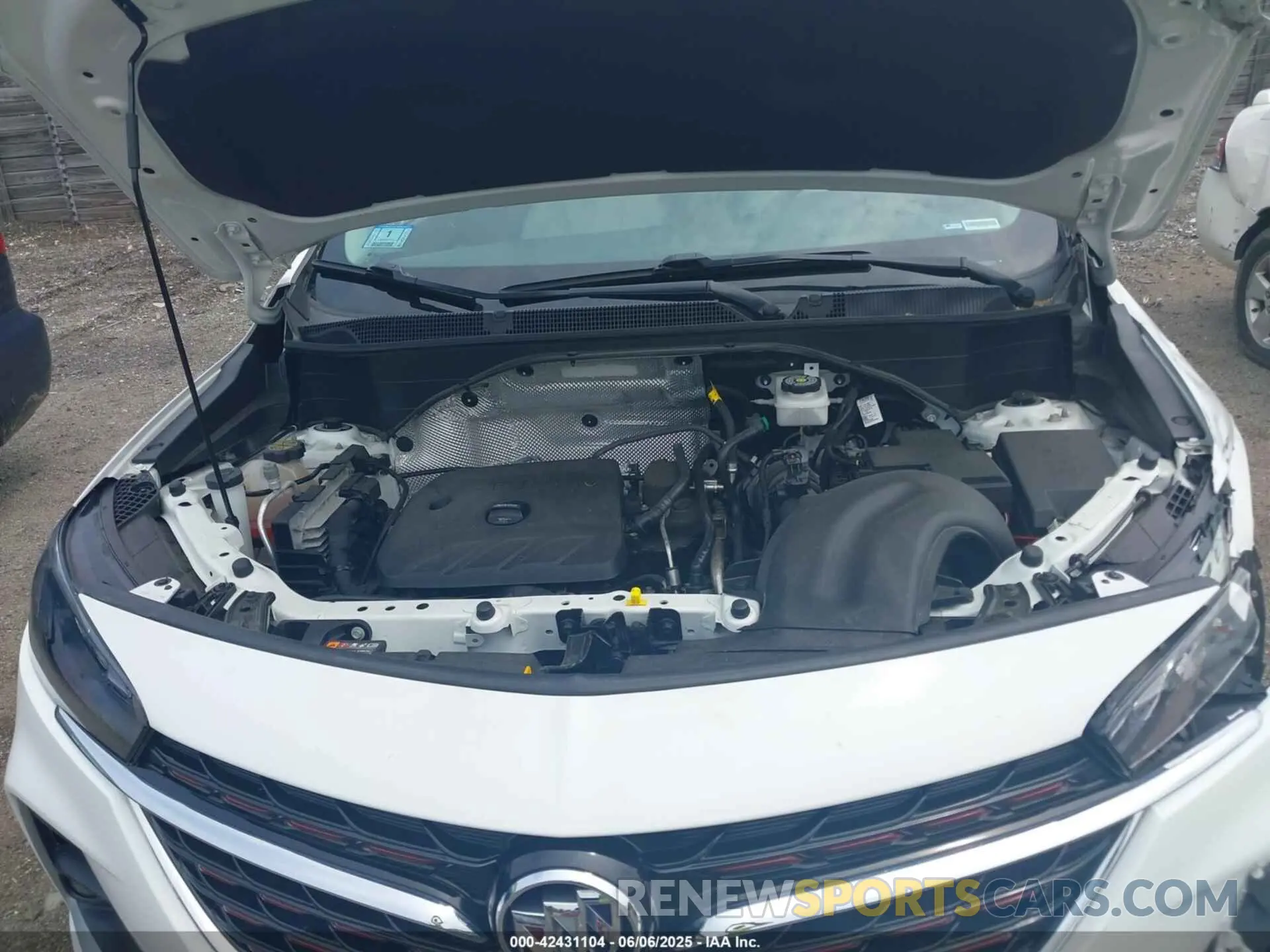 10 fotografías del automóvil dañado KL4MMESL2MB172321 BUICK ENCORE GX 2021