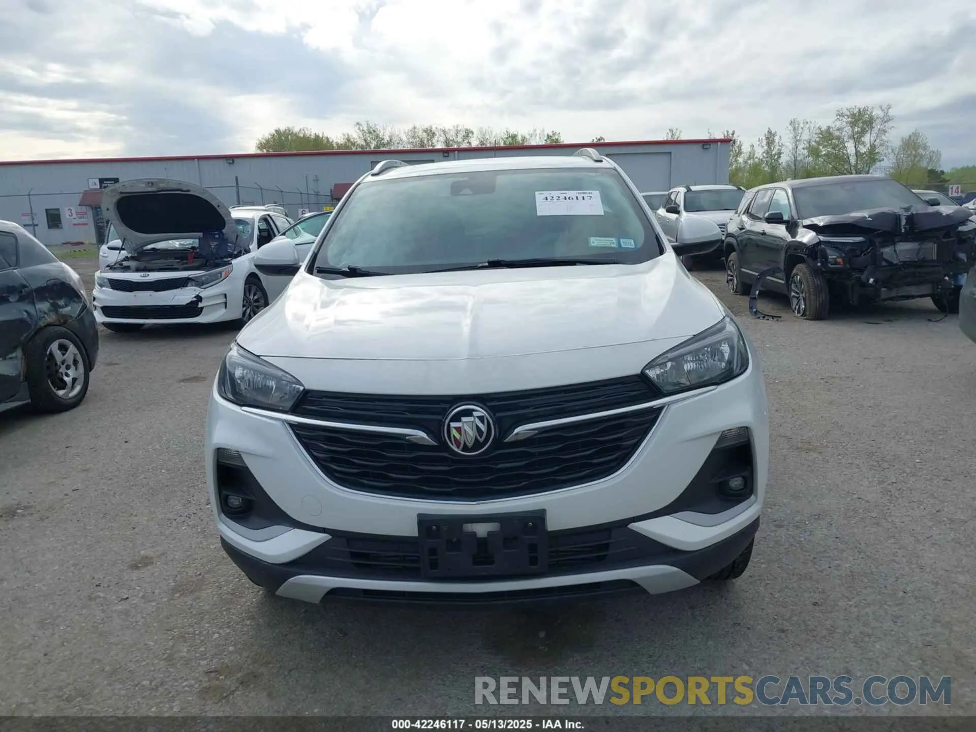 12 fotografías del automóvil dañado KL4MMESL4MB172854 BUICK ENCORE GX 2021