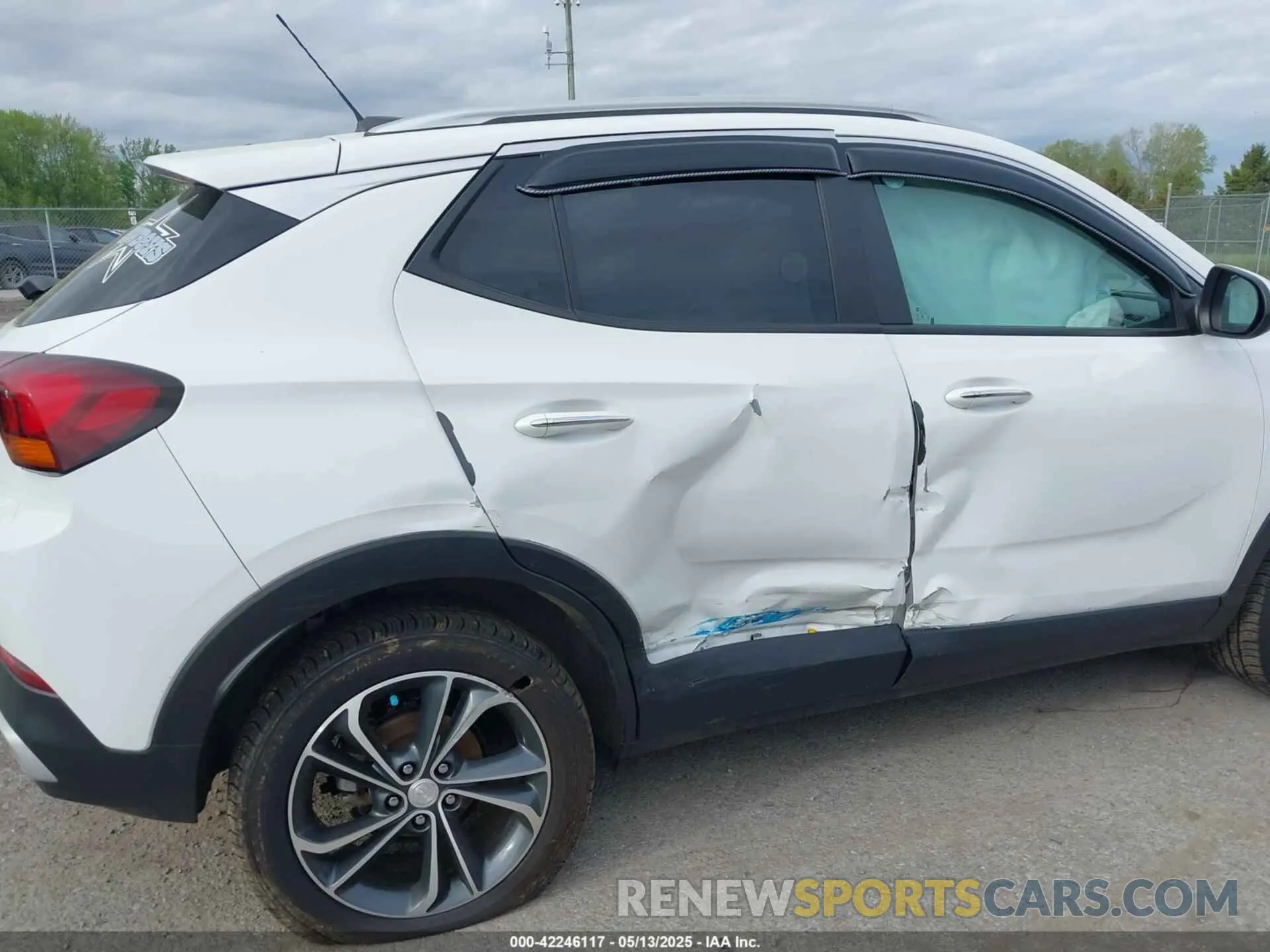 6 fotografías del automóvil dañado KL4MMESL4MB172854 BUICK ENCORE GX 2021
