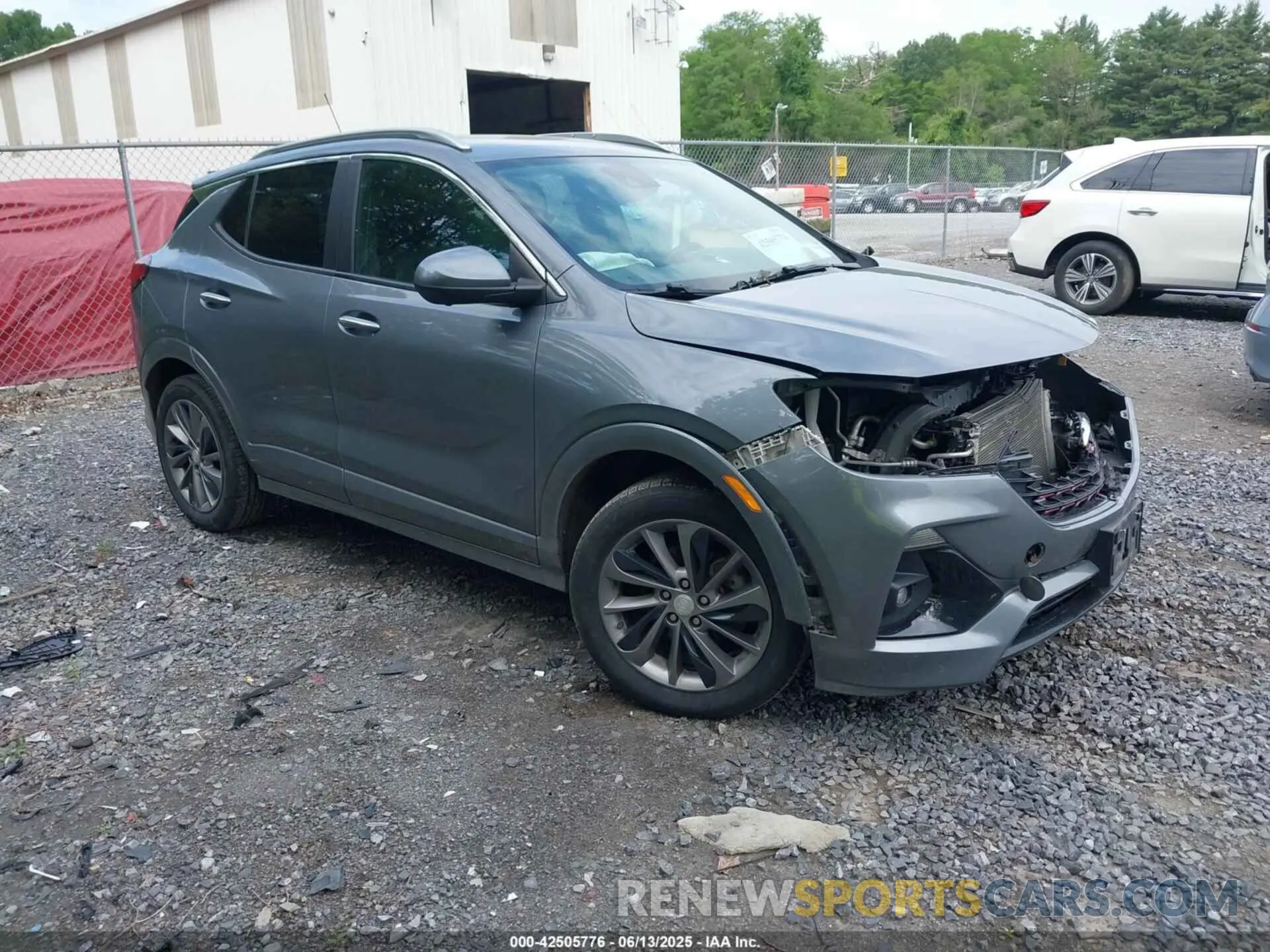 1 fotografías del automóvil dañado KL4MMESL9MB118918 BUICK ENCORE GX 2021