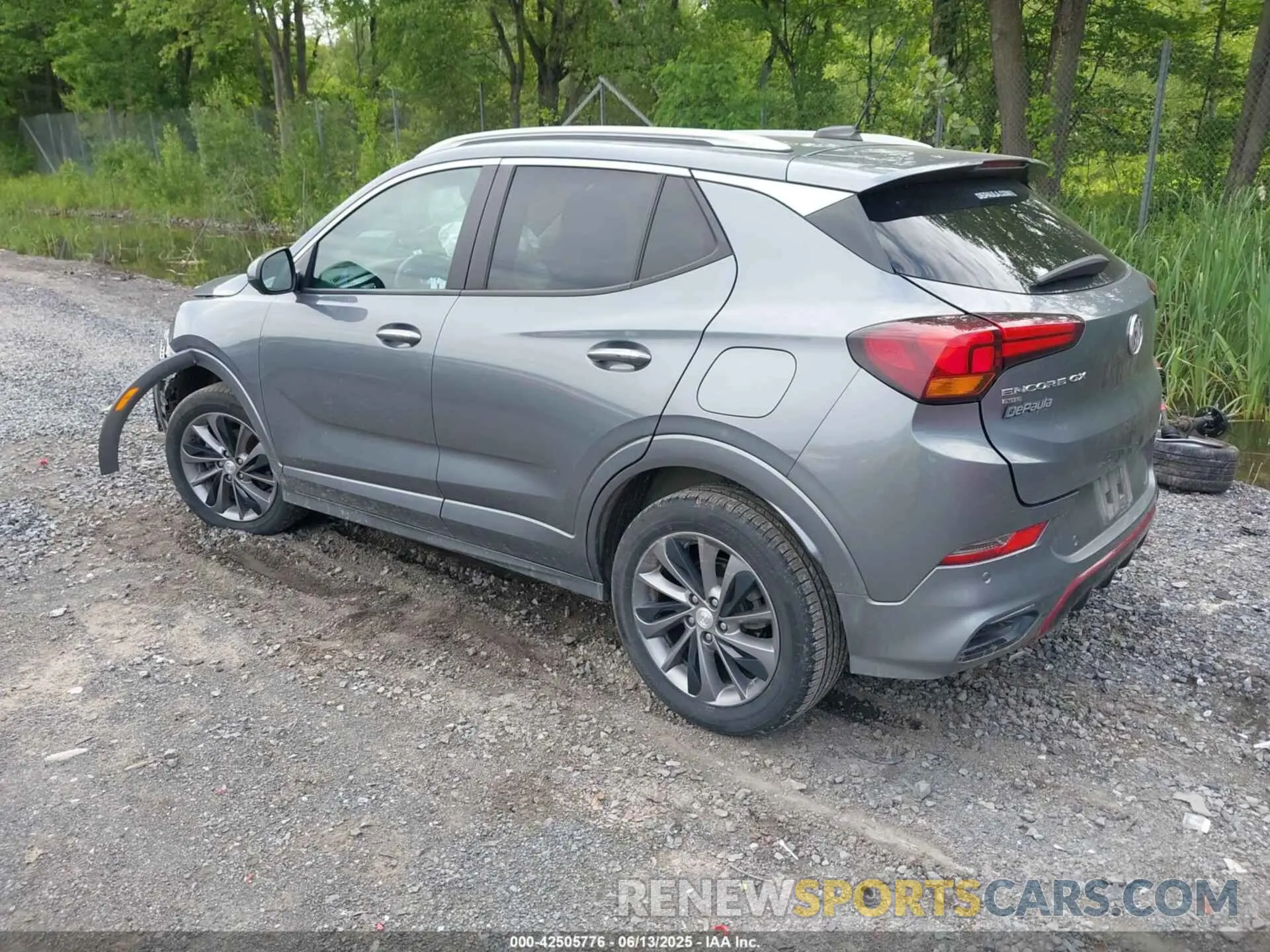 3 fotografías del automóvil dañado KL4MMESL9MB118918 BUICK ENCORE GX 2021