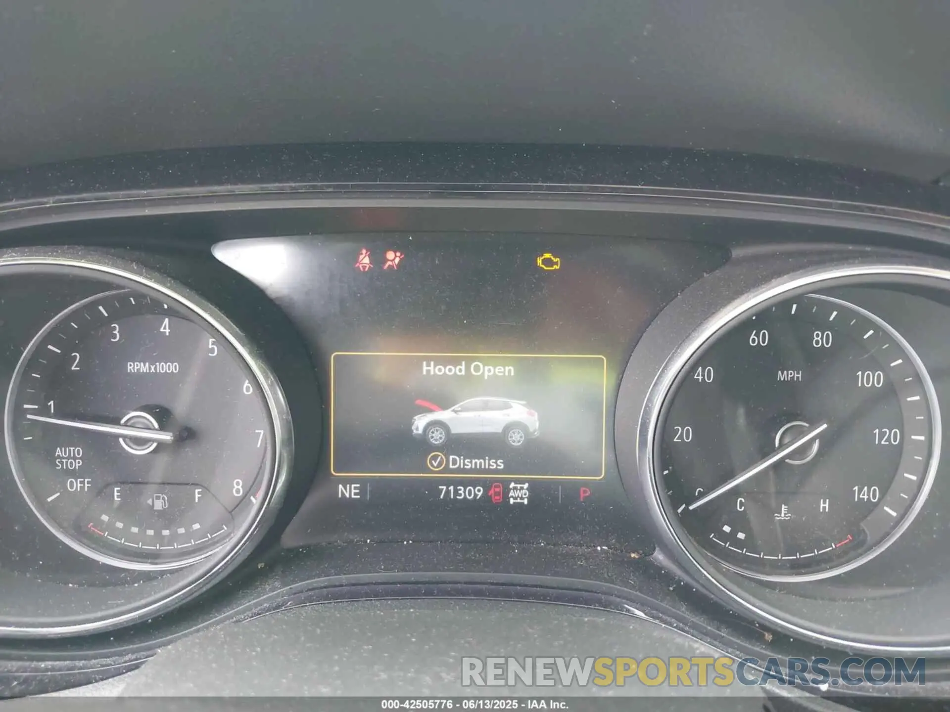 7 fotografías del automóvil dañado KL4MMESL9MB118918 BUICK ENCORE GX 2021
