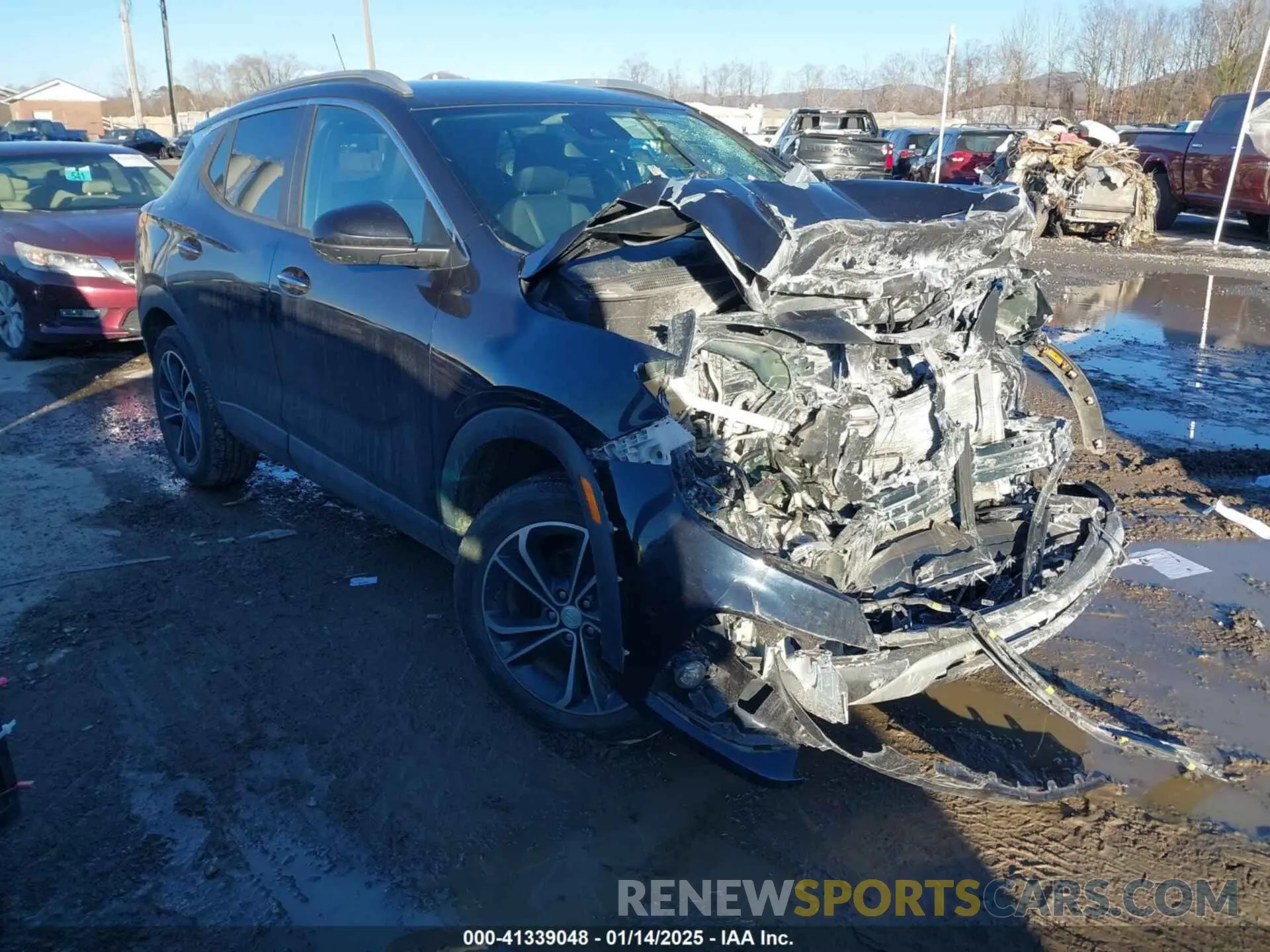 1 fotografías del automóvil dañado KL4MMESLXMB108110 BUICK ENCORE GX 2021