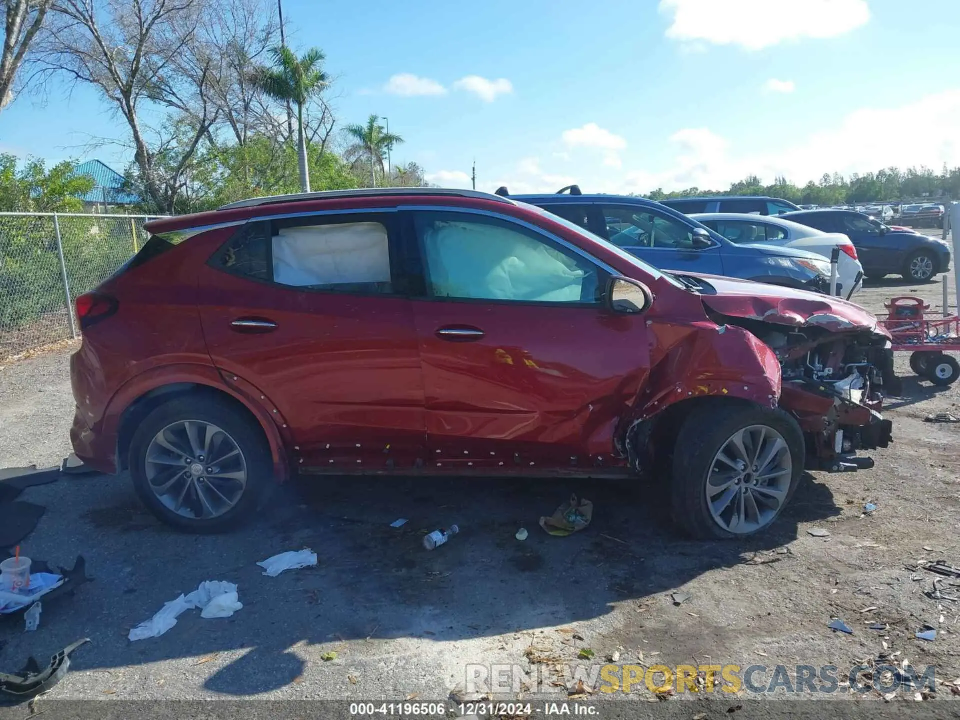 12 fotografías del automóvil dañado KL4MMFSL2MB044795 BUICK ENCORE GX 2021