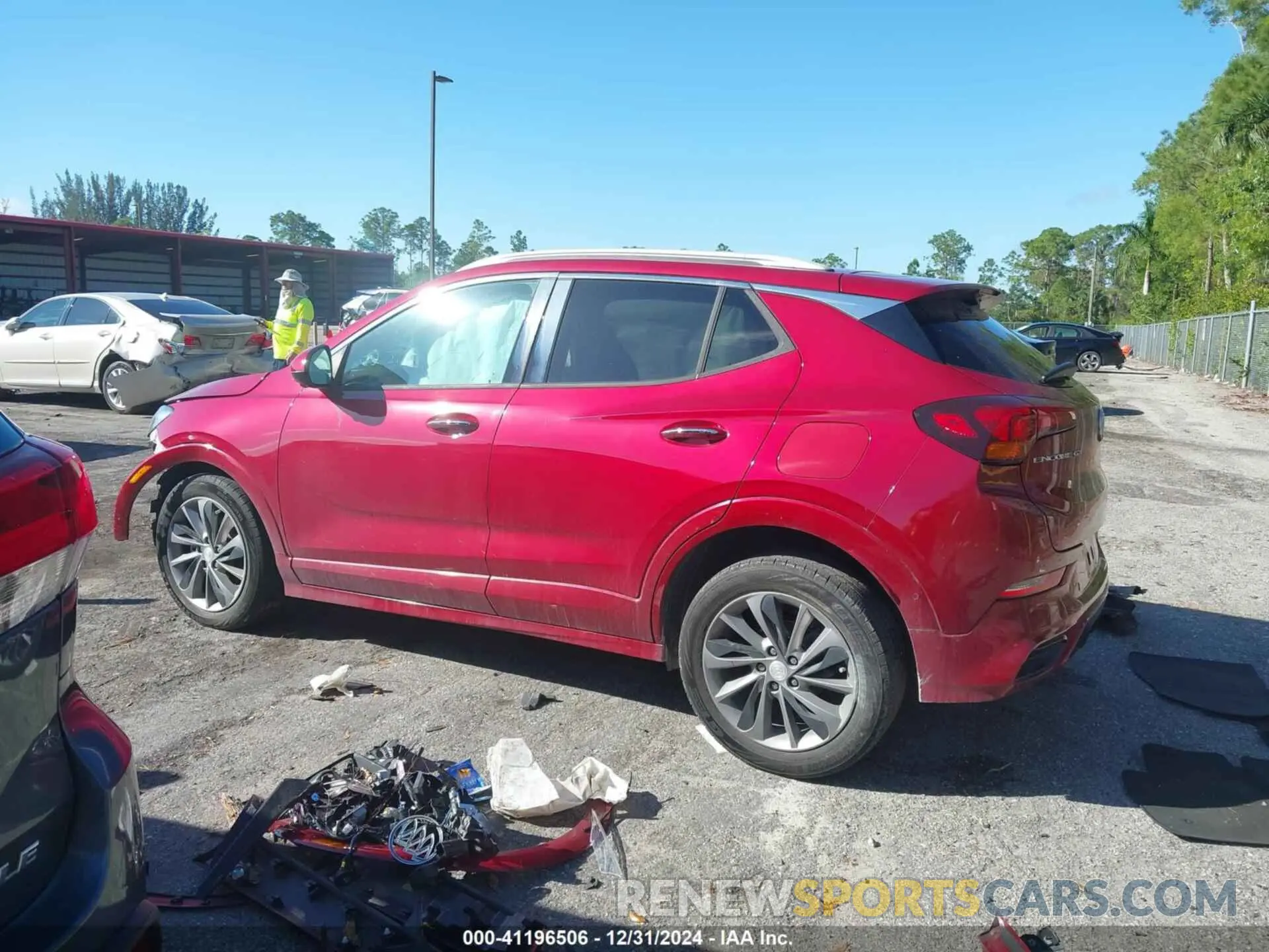 13 fotografías del automóvil dañado KL4MMFSL2MB044795 BUICK ENCORE GX 2021