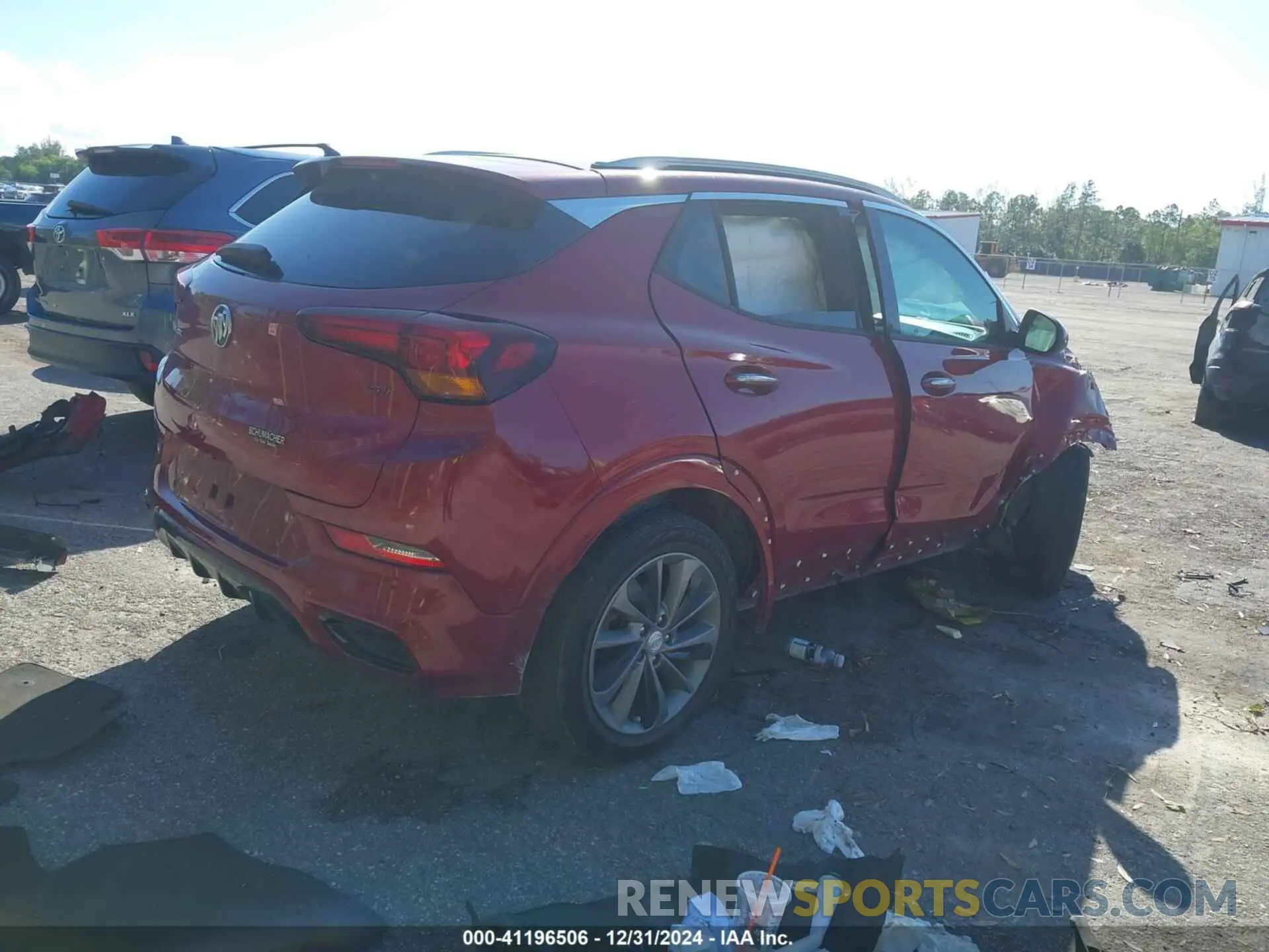4 fotografías del automóvil dañado KL4MMFSL2MB044795 BUICK ENCORE GX 2021