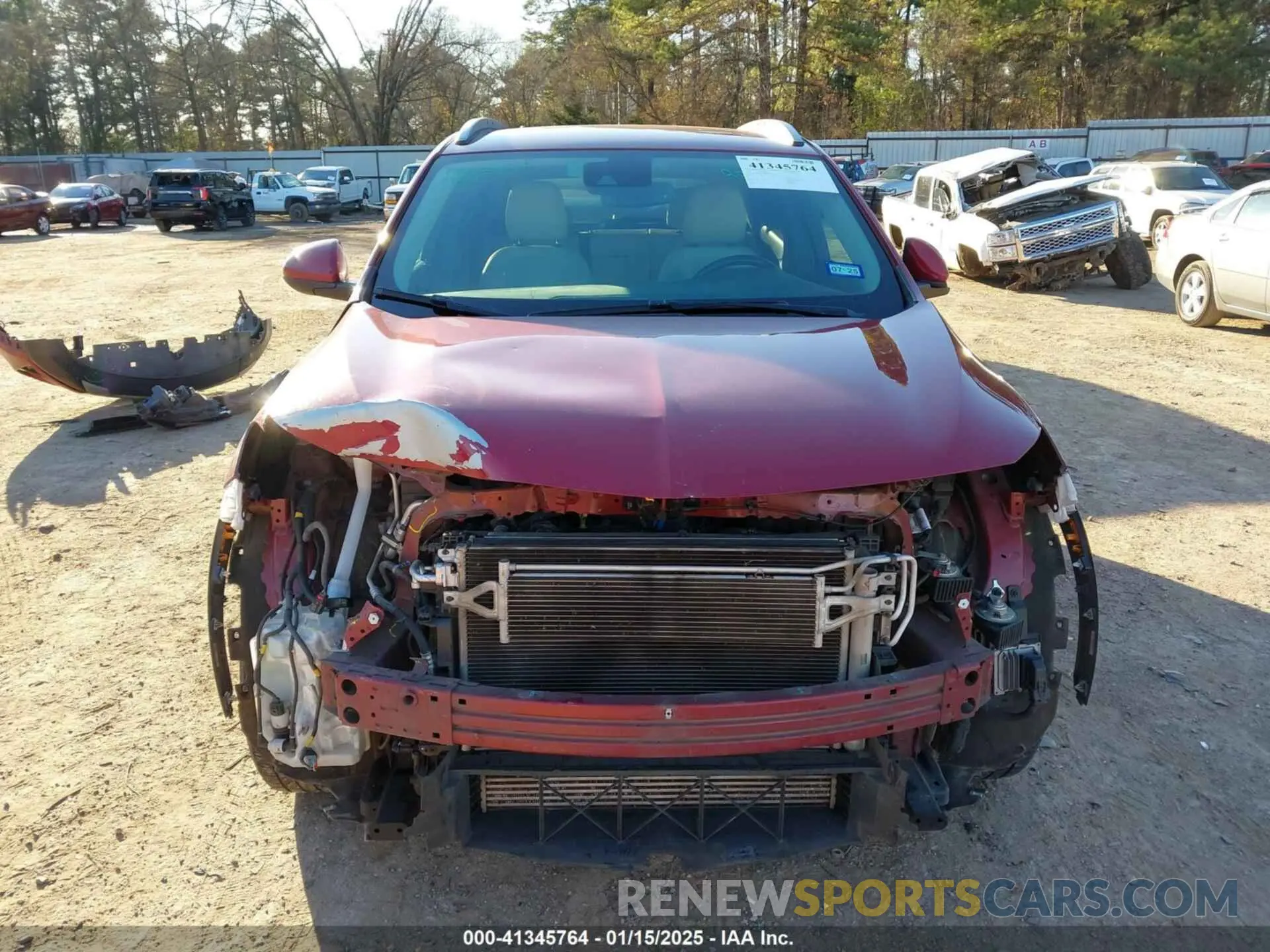 13 fotografías del automóvil dañado KL4MMFSL3MB048810 BUICK ENCORE GX 2021