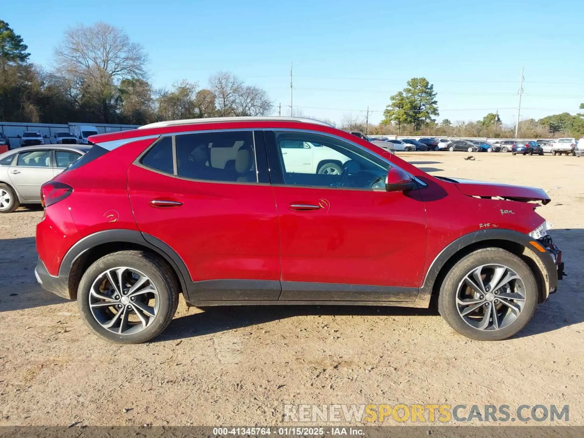 14 fotografías del automóvil dañado KL4MMFSL3MB048810 BUICK ENCORE GX 2021