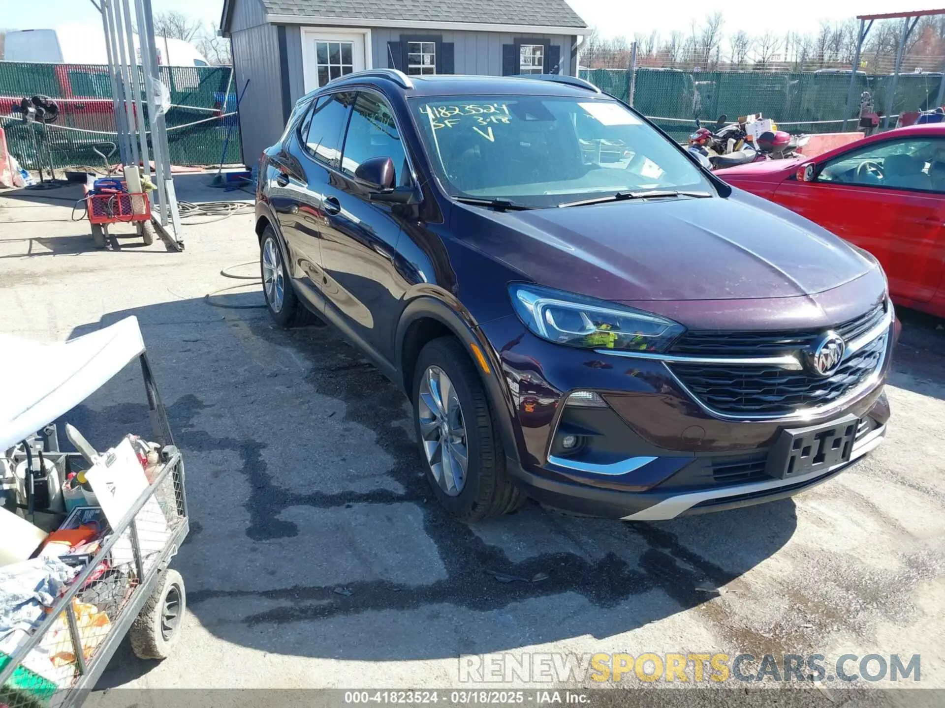 1 fotografías del automóvil dañado KL4MMFSL3MB143433 BUICK ENCORE GX 2021