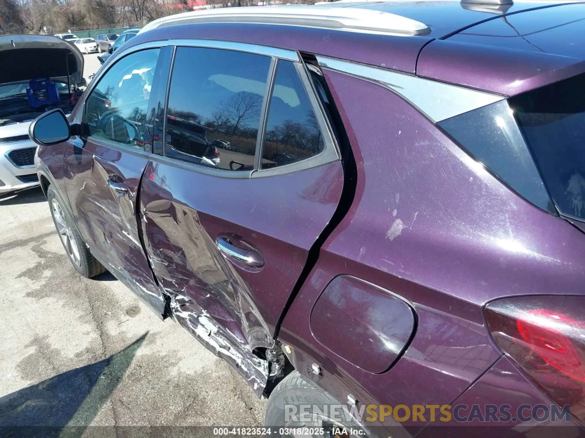 18 fotografías del automóvil dañado KL4MMFSL3MB143433 BUICK ENCORE GX 2021