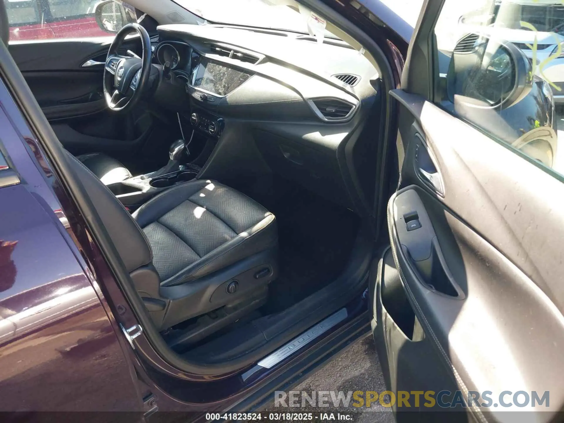 5 fotografías del automóvil dañado KL4MMFSL3MB143433 BUICK ENCORE GX 2021
