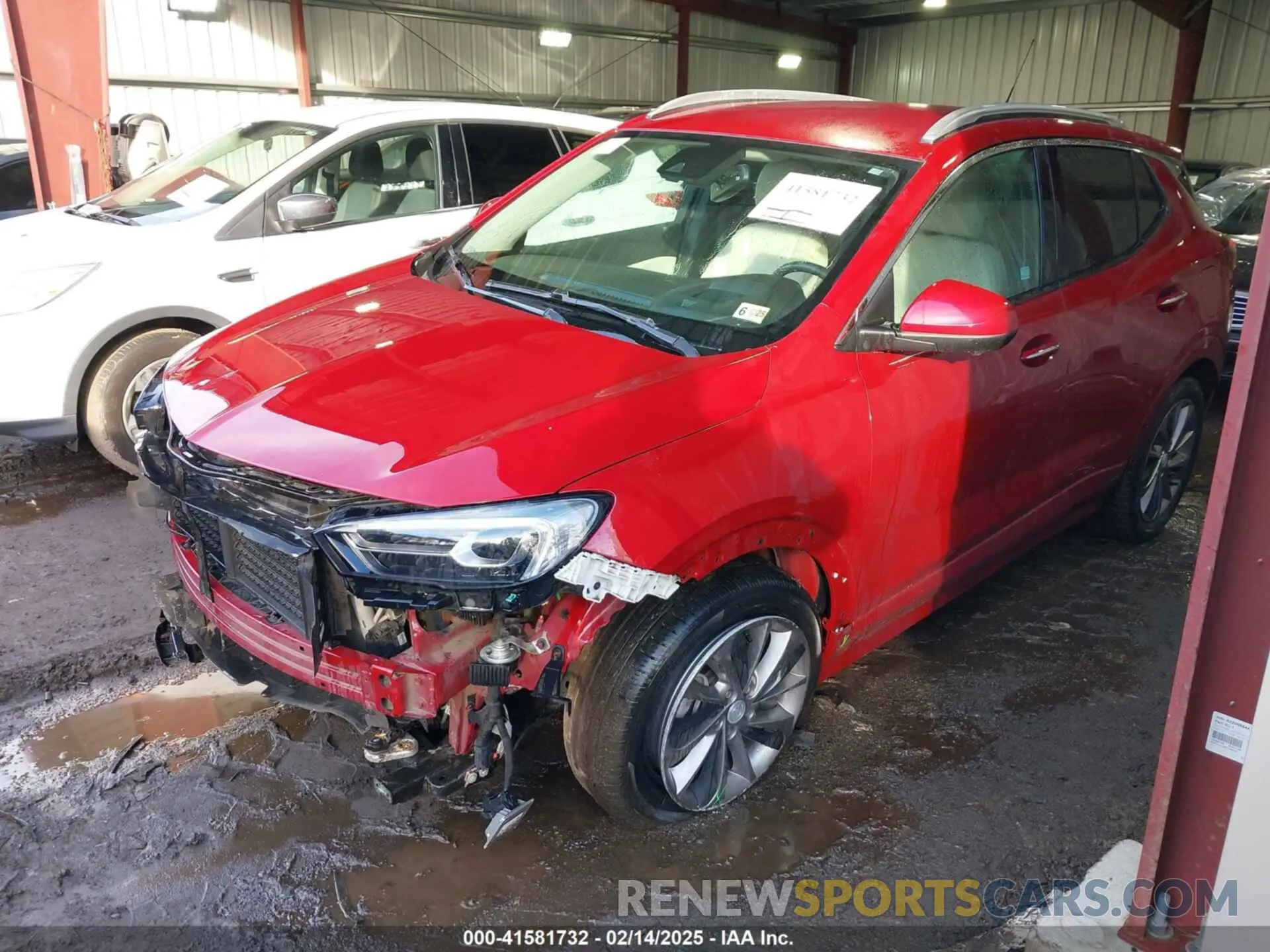 2 fotografías del automóvil dañado KL4MMFSL7MB068414 BUICK ENCORE GX 2021