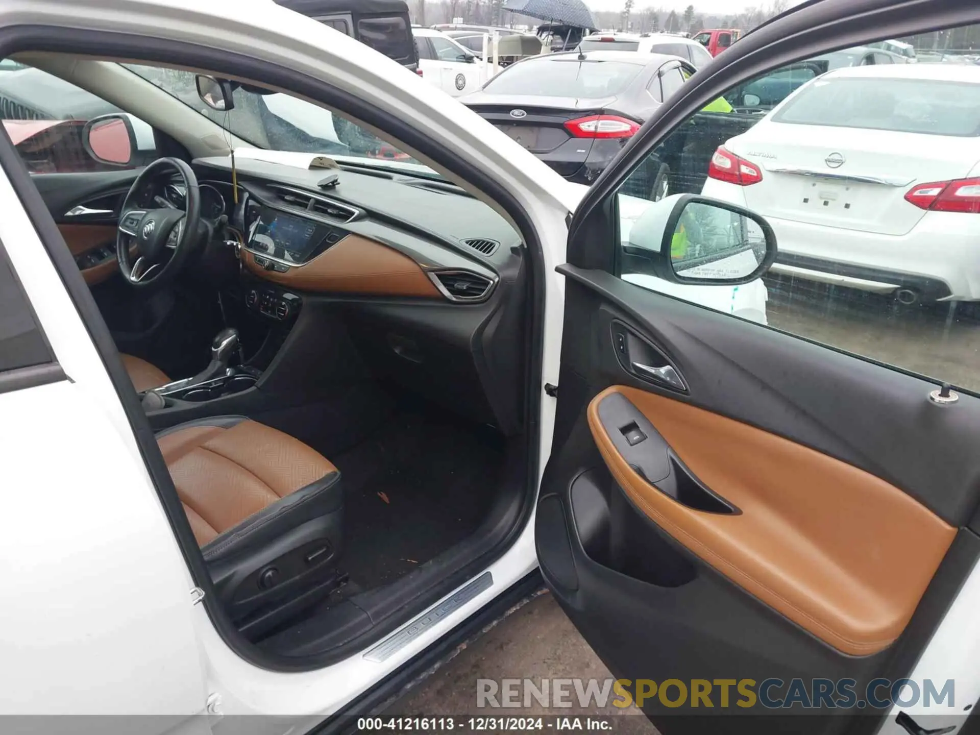 5 fotografías del automóvil dañado KL4MMFSL9MB153349 BUICK ENCORE GX 2021