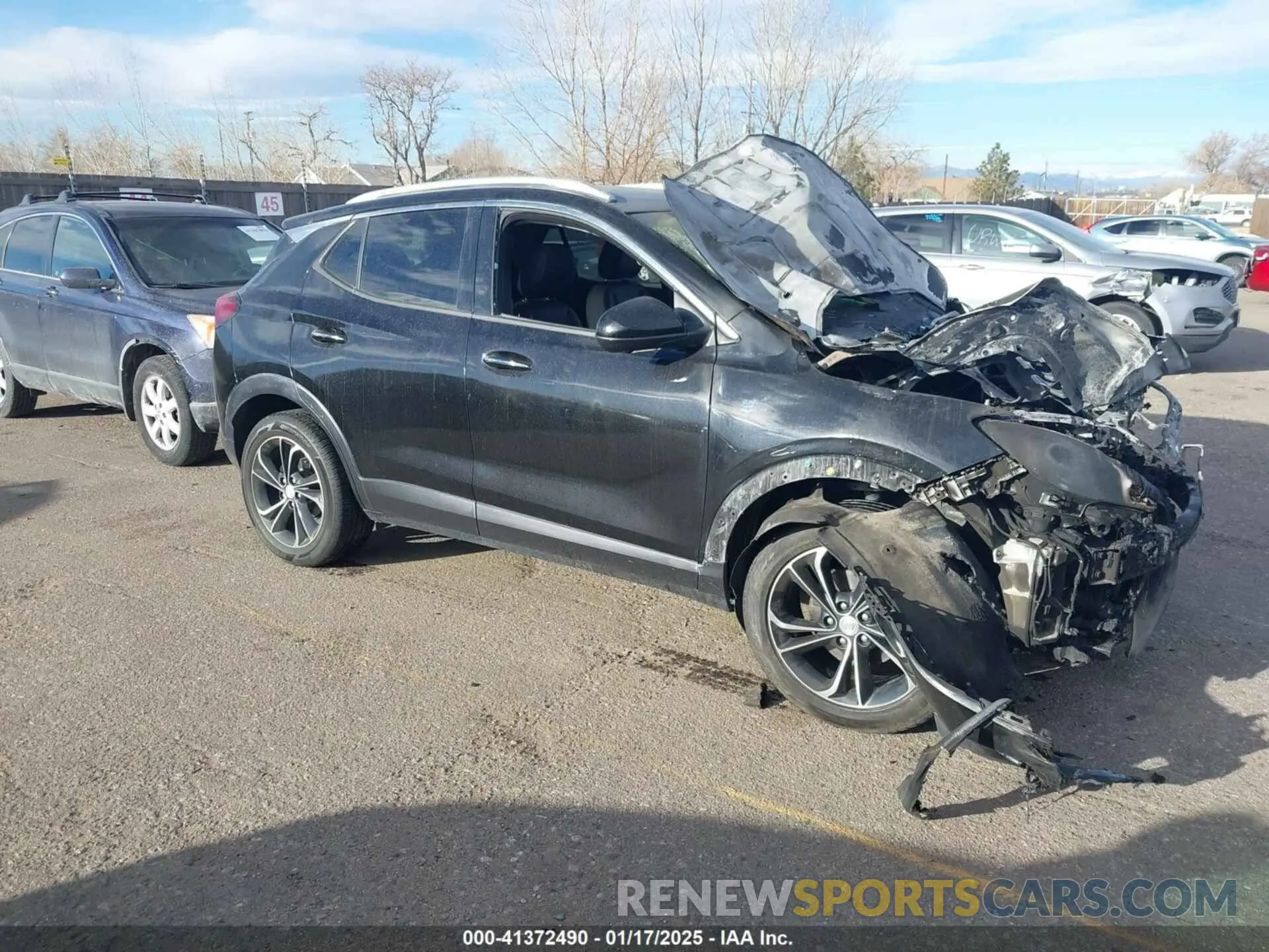 1 fotografías del automóvil dañado KL4MMGSL0MB123176 BUICK ENCORE GX 2021