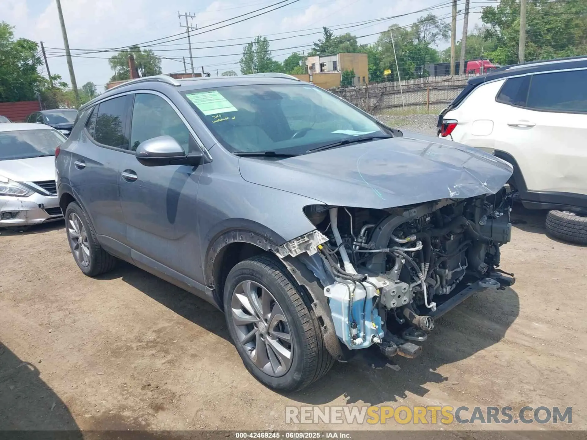 1 fotografías del automóvil dañado KL4MMGSL3MB134429 BUICK ENCORE GX 2021