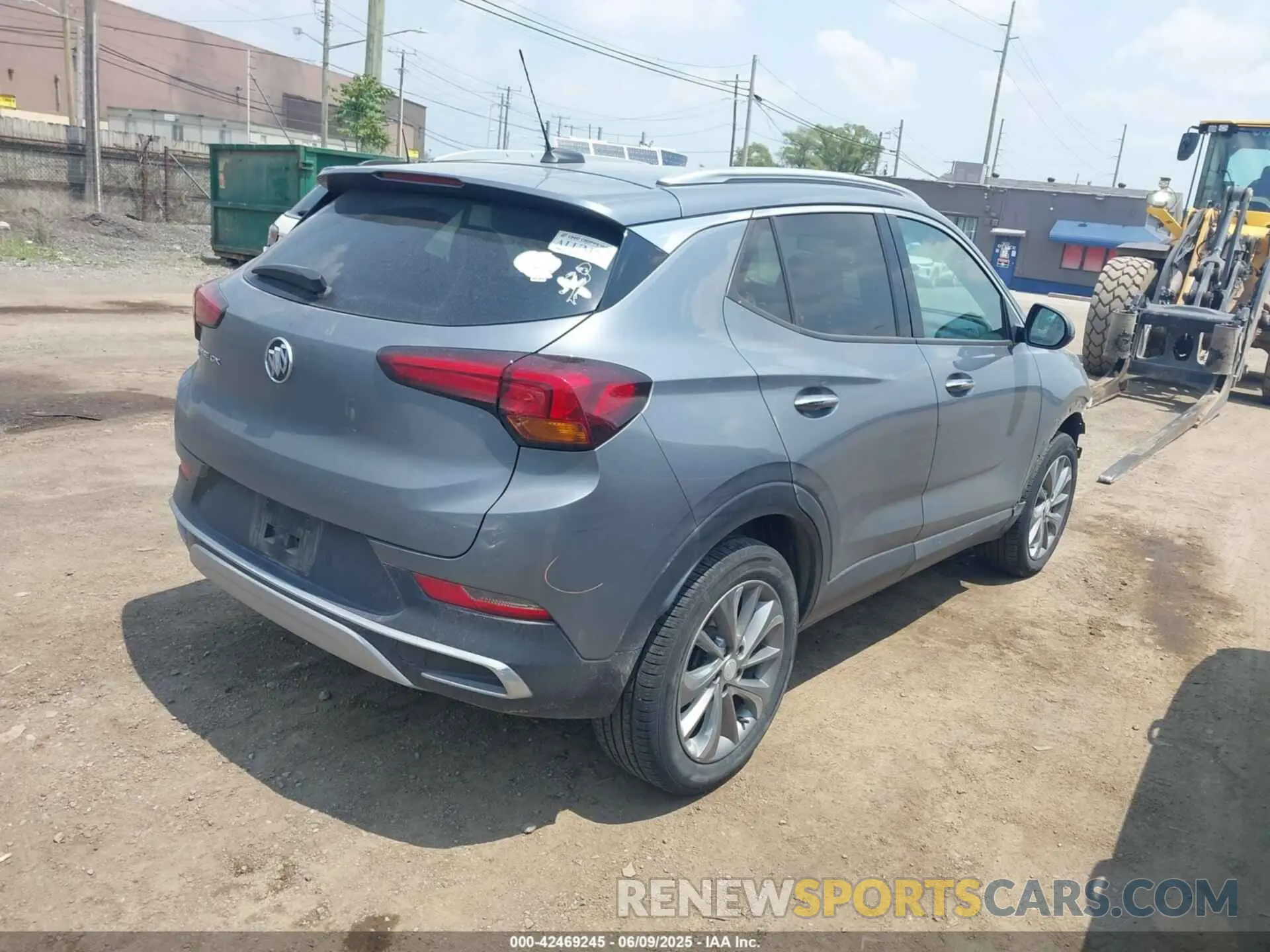 4 fotografías del automóvil dañado KL4MMGSL3MB134429 BUICK ENCORE GX 2021