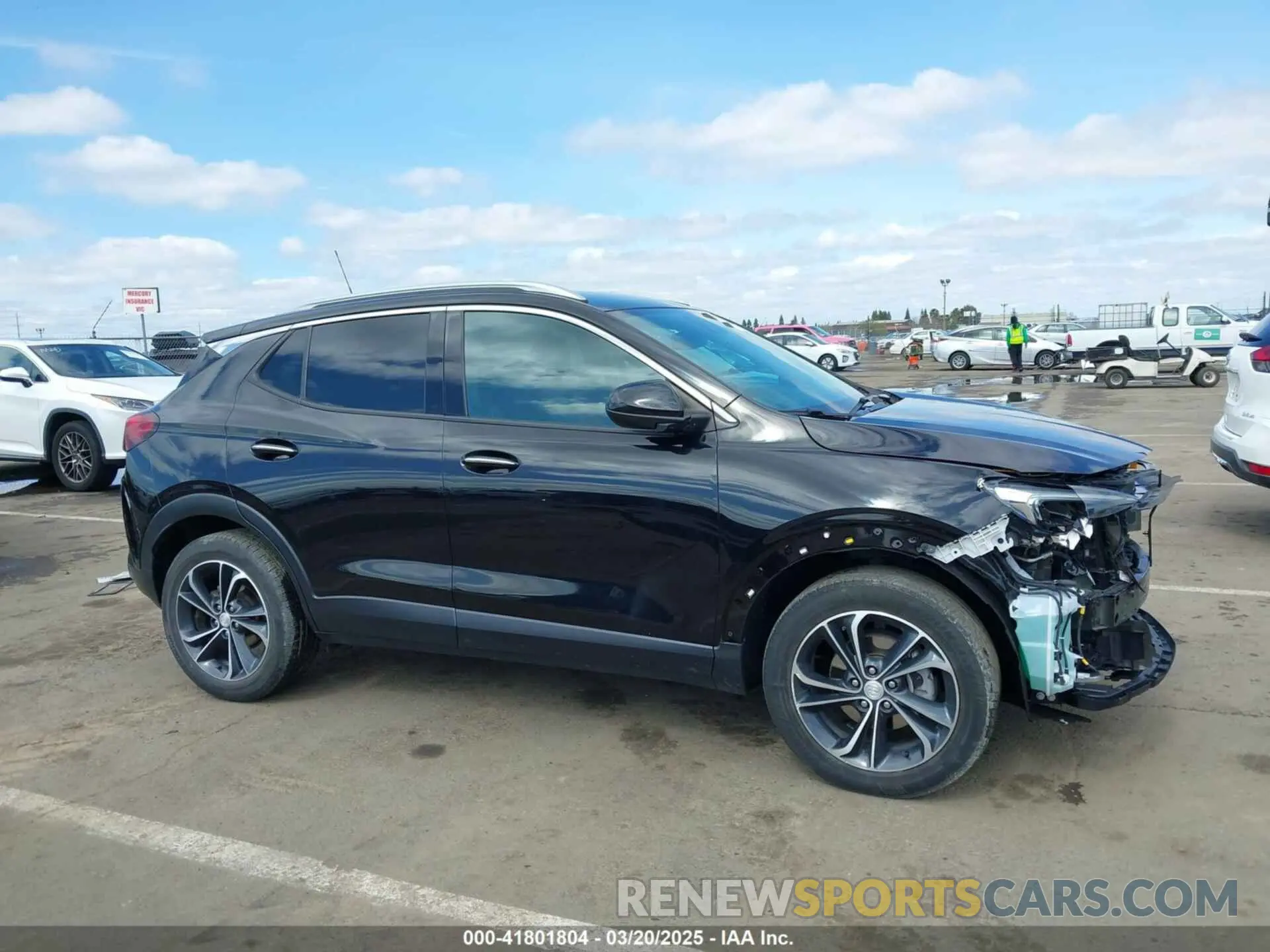 14 fotografías del automóvil dañado KL4MMGSL3MB154745 BUICK ENCORE GX 2021