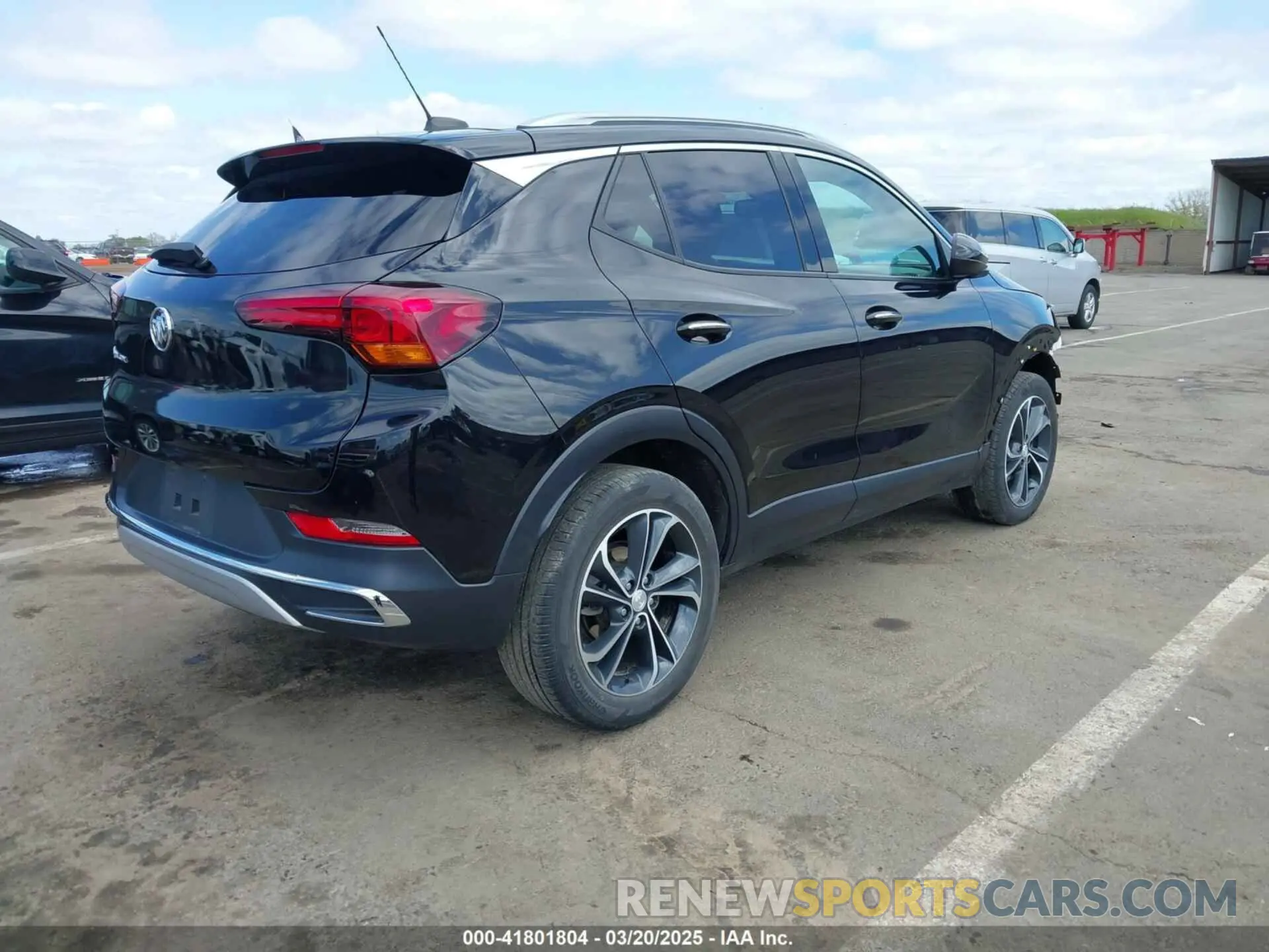 4 fotografías del automóvil dañado KL4MMGSL3MB154745 BUICK ENCORE GX 2021