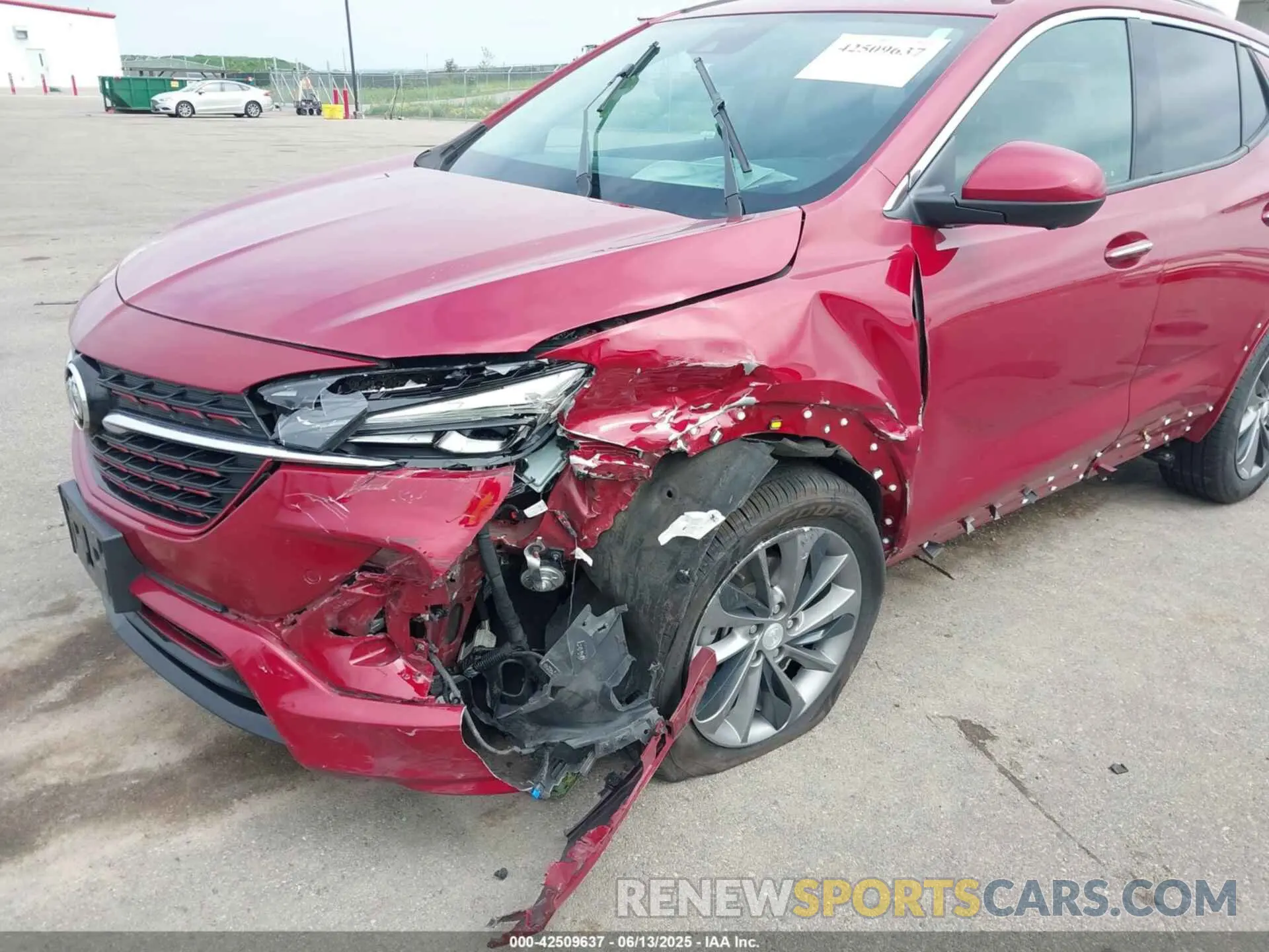 6 fotografías del automóvil dañado KL4MMGSL5MB099330 BUICK ENCORE GX 2021
