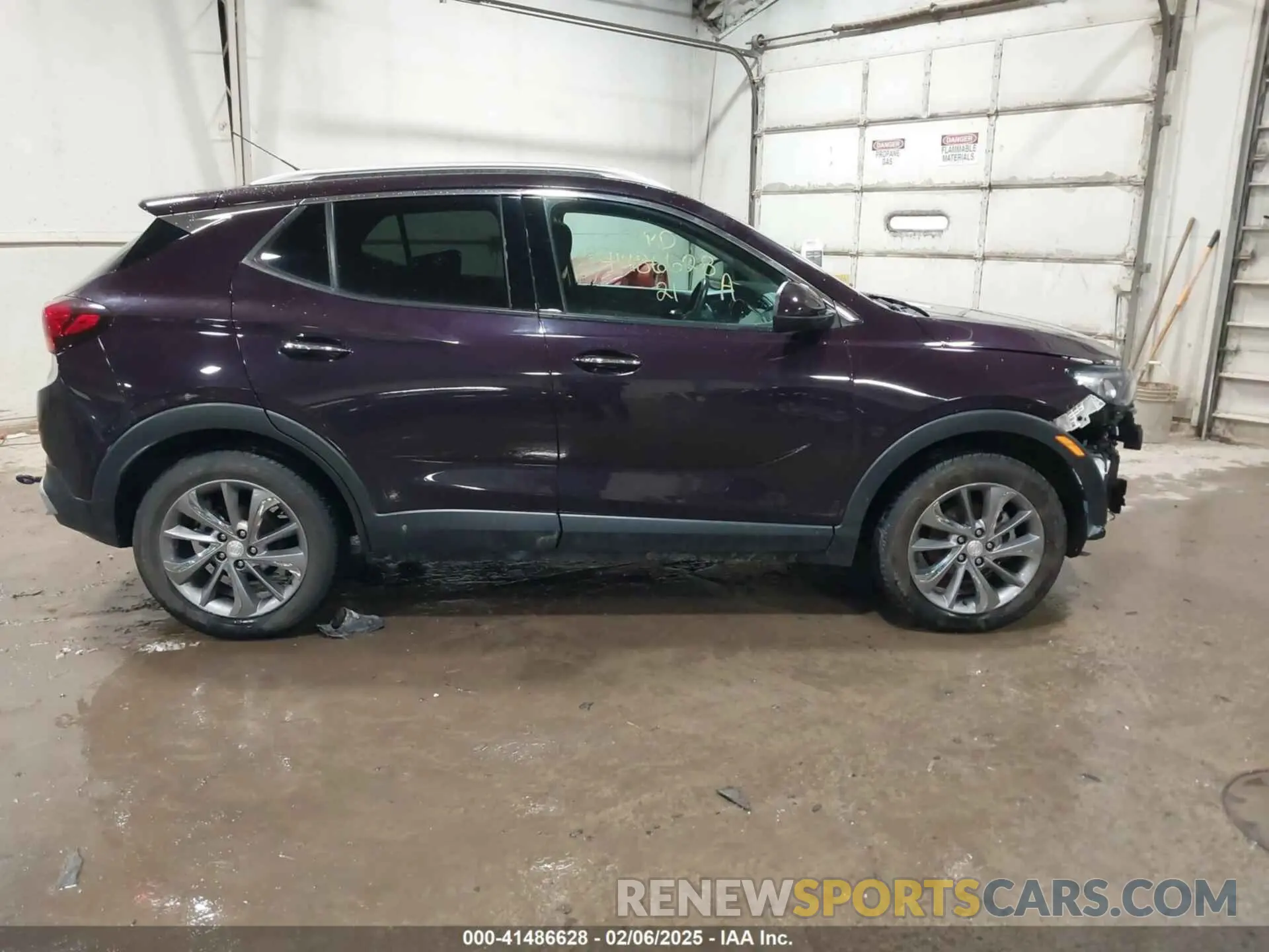14 fotografías del automóvil dañado KL4MMGSL7MB151962 BUICK ENCORE GX 2021