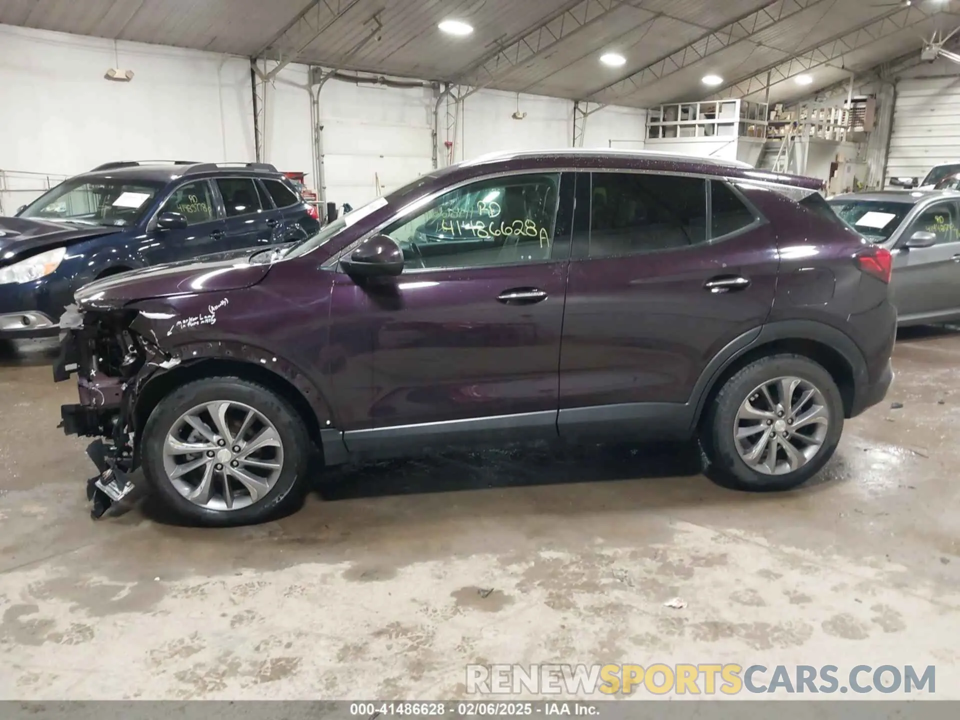 15 fotografías del automóvil dañado KL4MMGSL7MB151962 BUICK ENCORE GX 2021