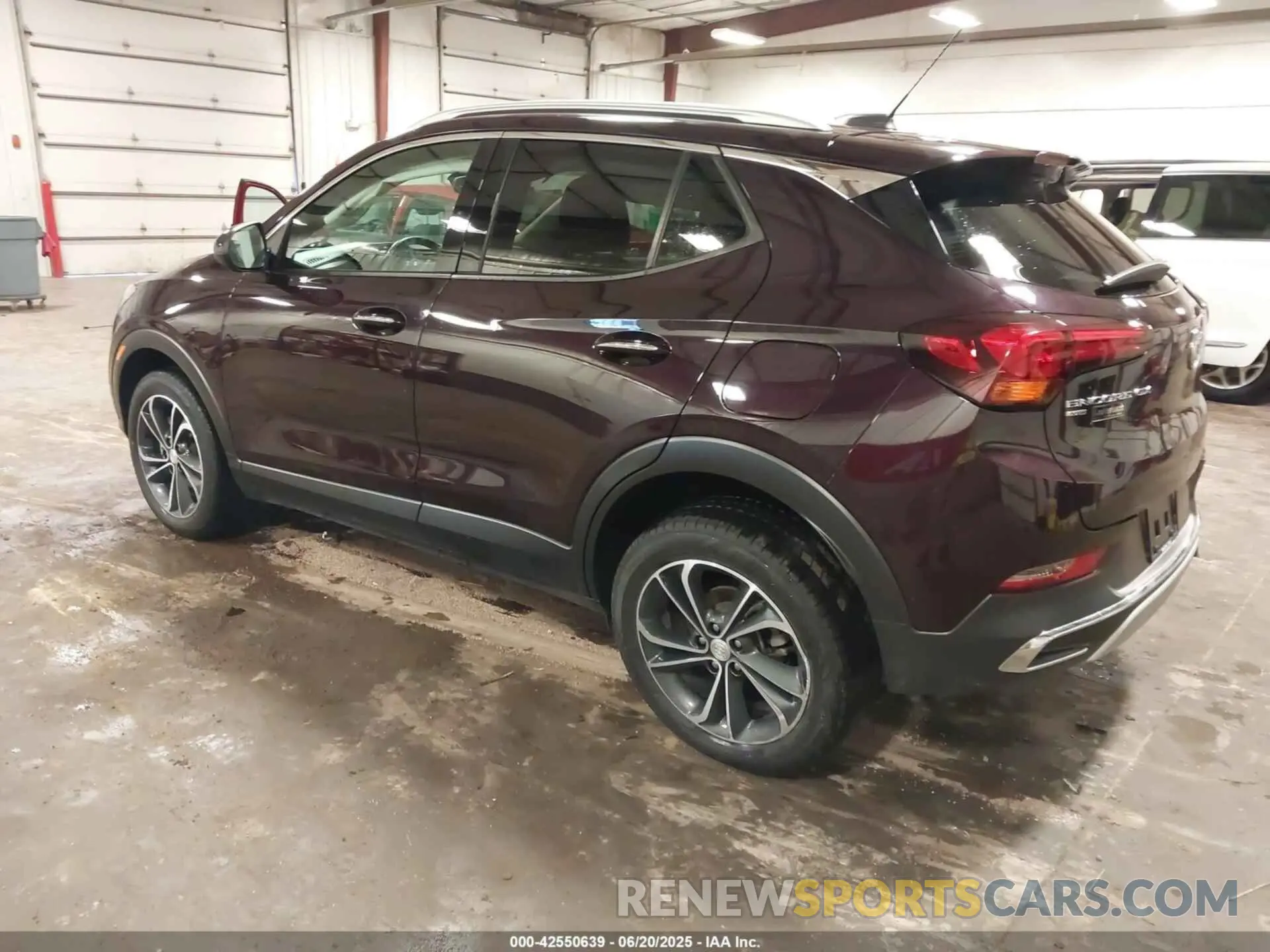 3 fotografías del automóvil dañado KL4MMGSL8MB151615 BUICK ENCORE GX 2021