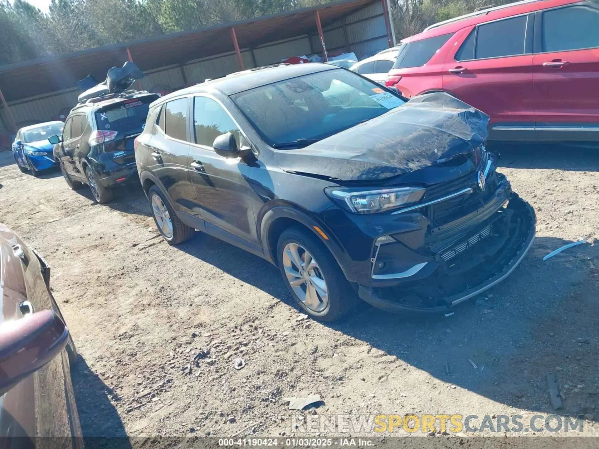 1 fotografías del automóvil dañado KL4MMBS20NB145559 BUICK ENCORE GX 2022