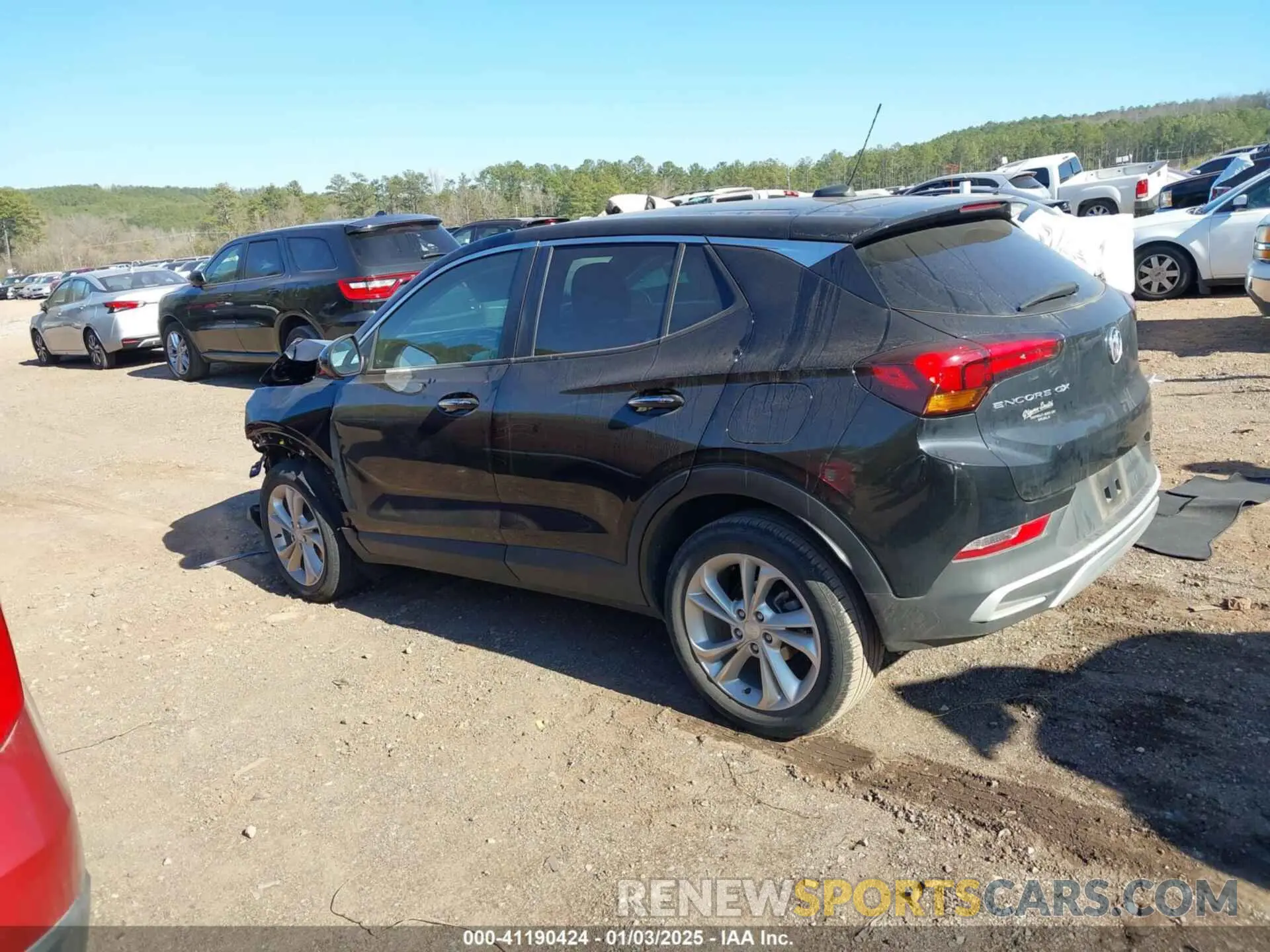 14 fotografías del automóvil dañado KL4MMBS20NB145559 BUICK ENCORE GX 2022