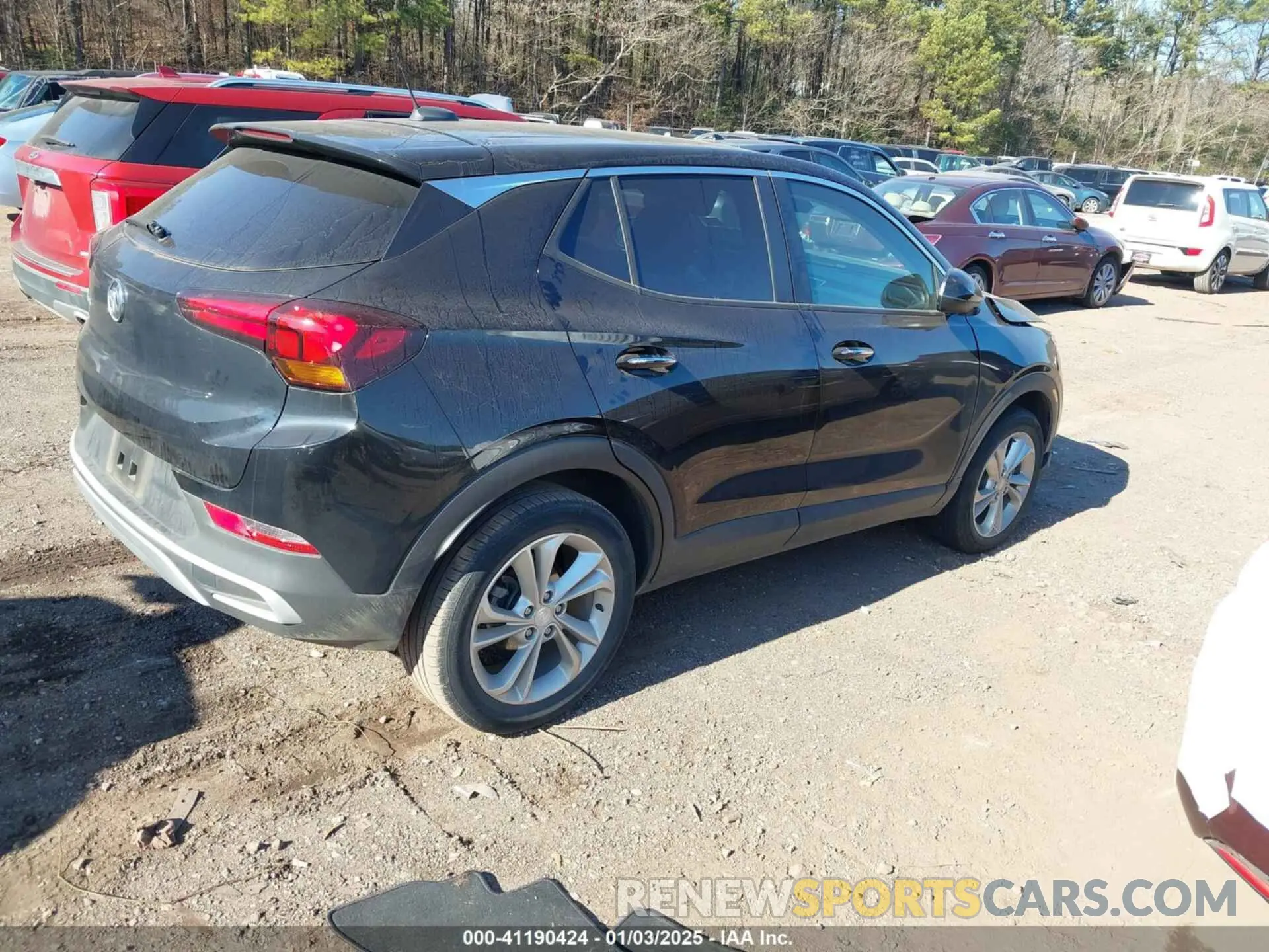 4 fotografías del automóvil dañado KL4MMBS20NB145559 BUICK ENCORE GX 2022