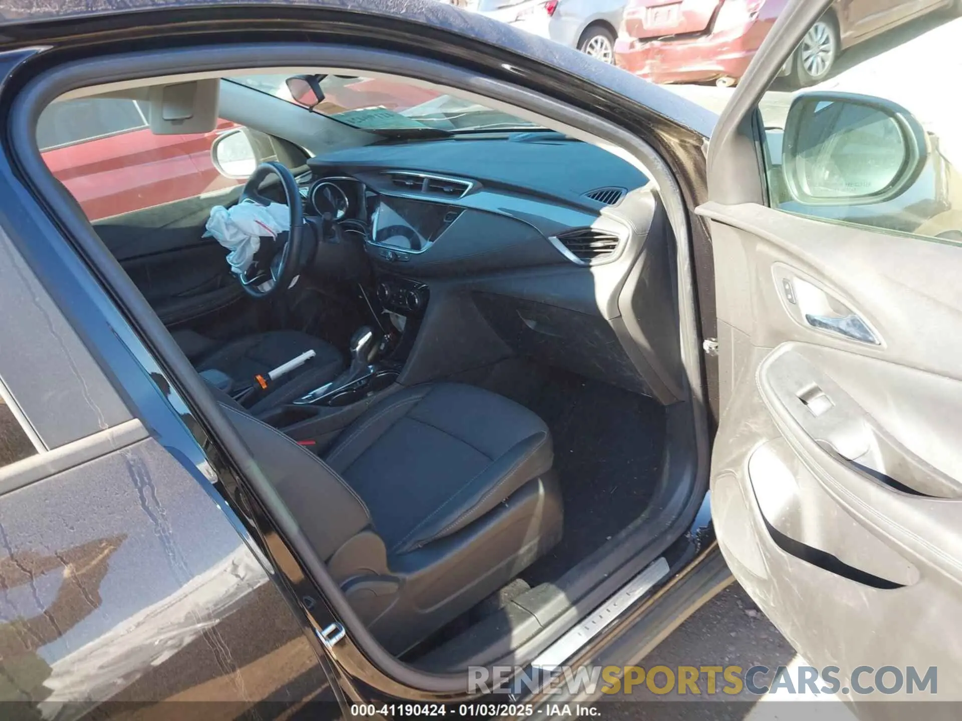 5 fotografías del automóvil dañado KL4MMBS20NB145559 BUICK ENCORE GX 2022