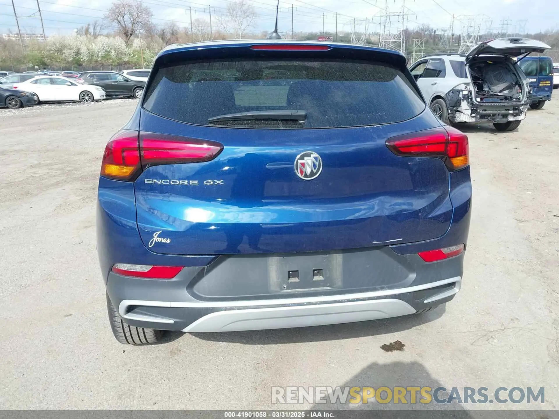 17 fotografías del automóvil dañado KL4MMBS22NB131761 BUICK ENCORE GX 2022