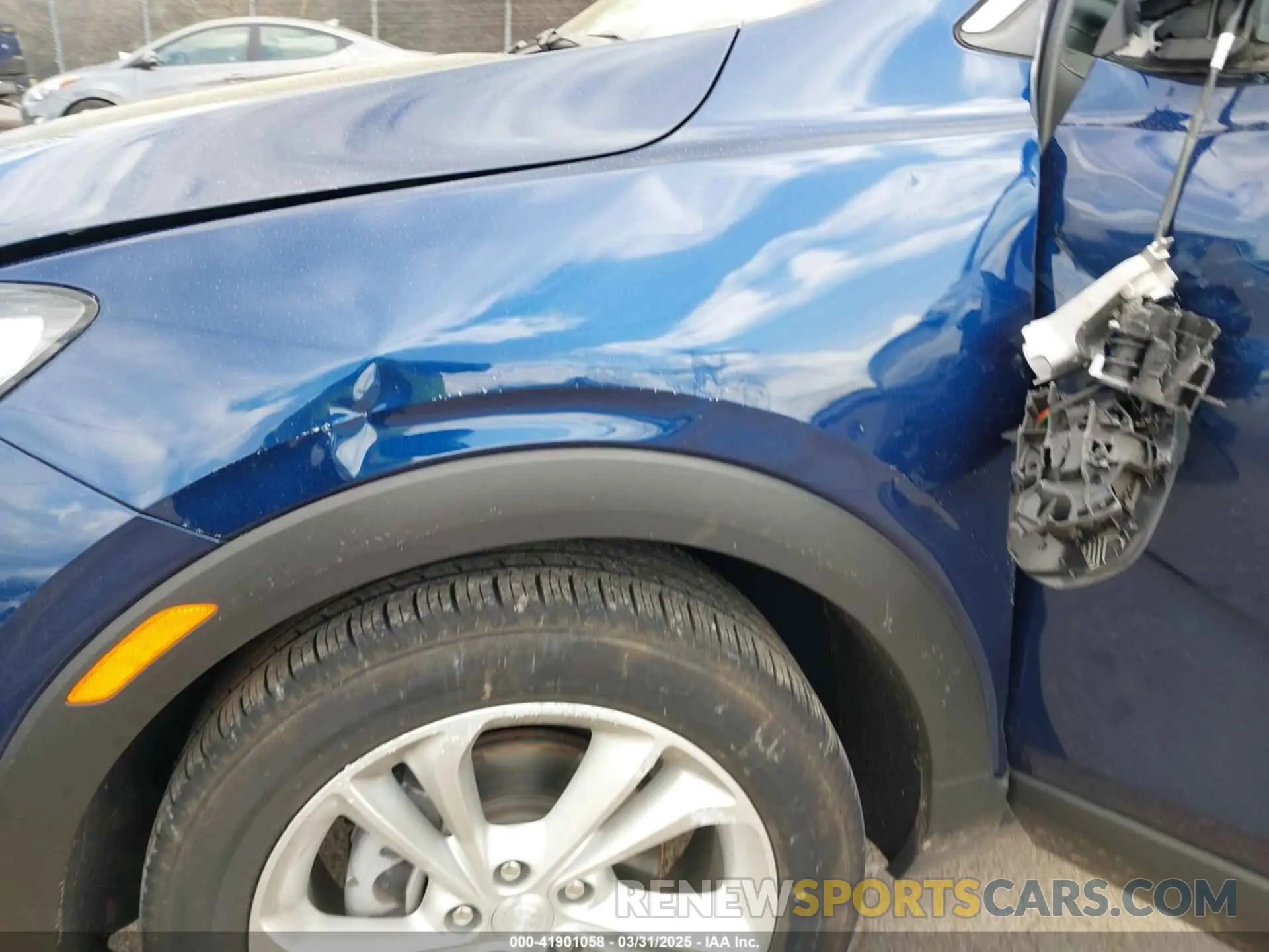 6 fotografías del automóvil dañado KL4MMBS22NB131761 BUICK ENCORE GX 2022